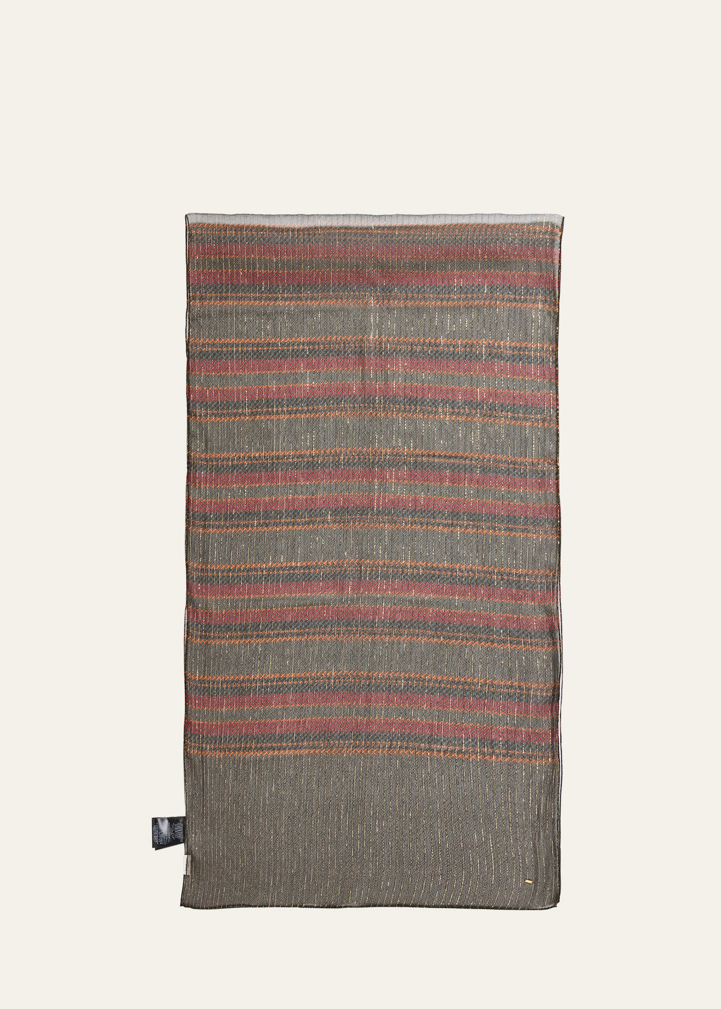 Gipsy Stripes Silk Scarf