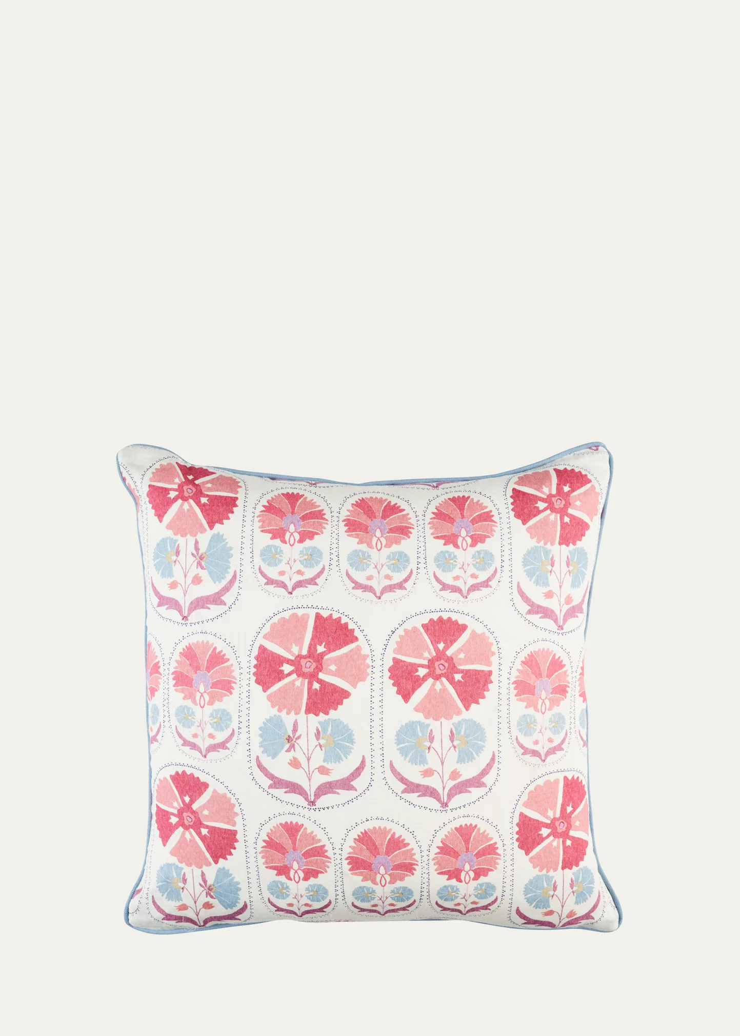 Anjuna Floral Linen Pillow