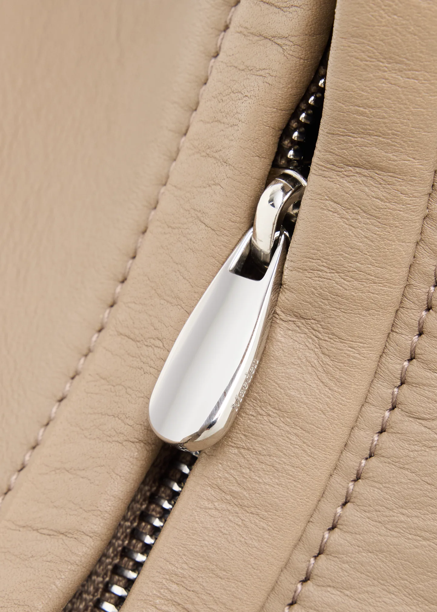 Yela Twisted Leather Shoulder Bag