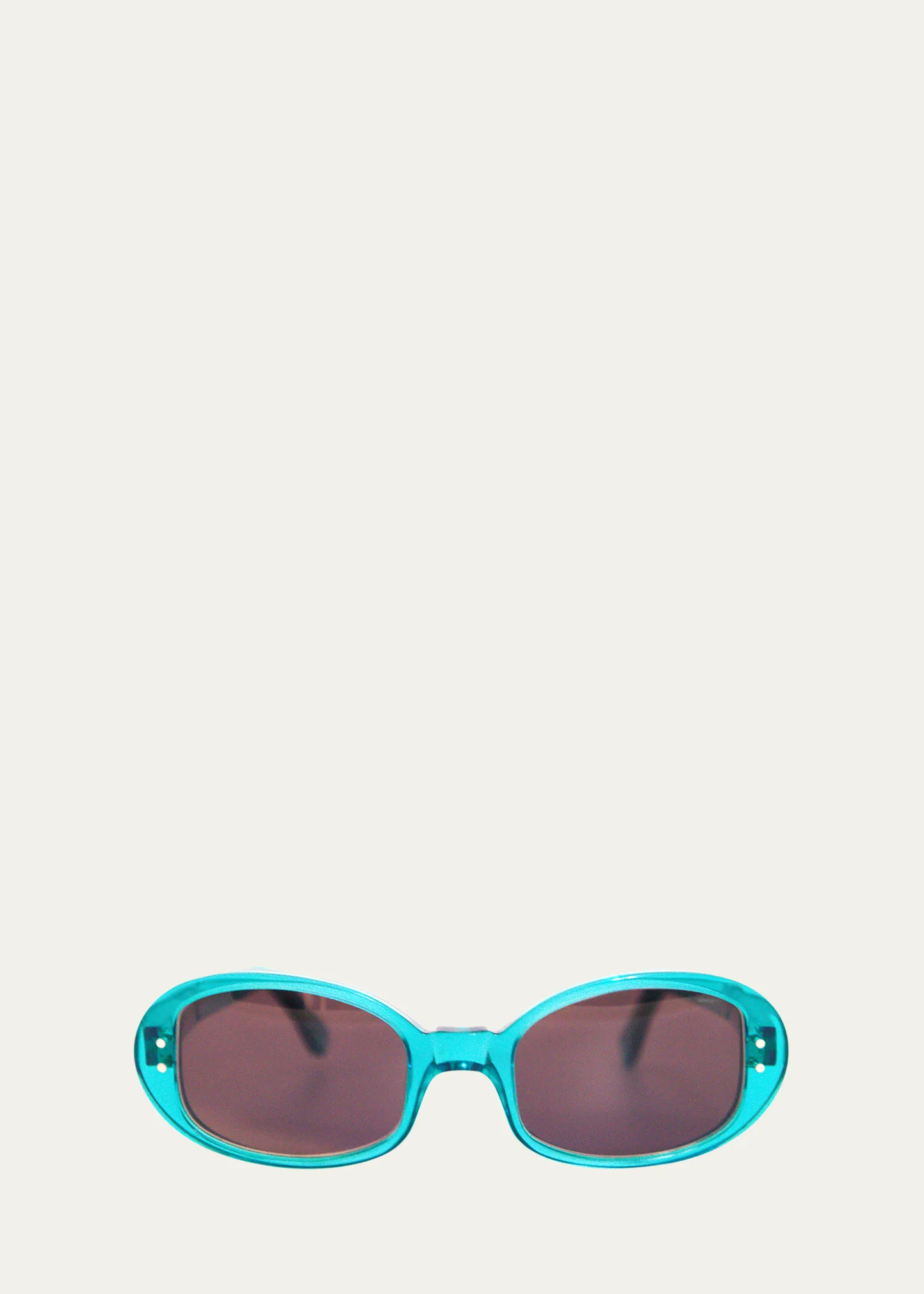 Carolyn Oval Acetate Sunglasses