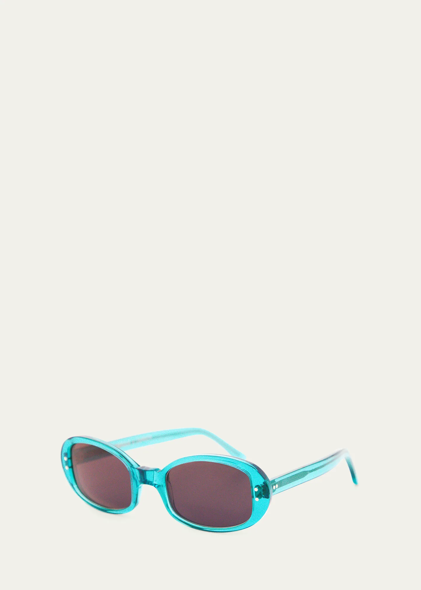 Carolyn Oval Acetate Sunglasses