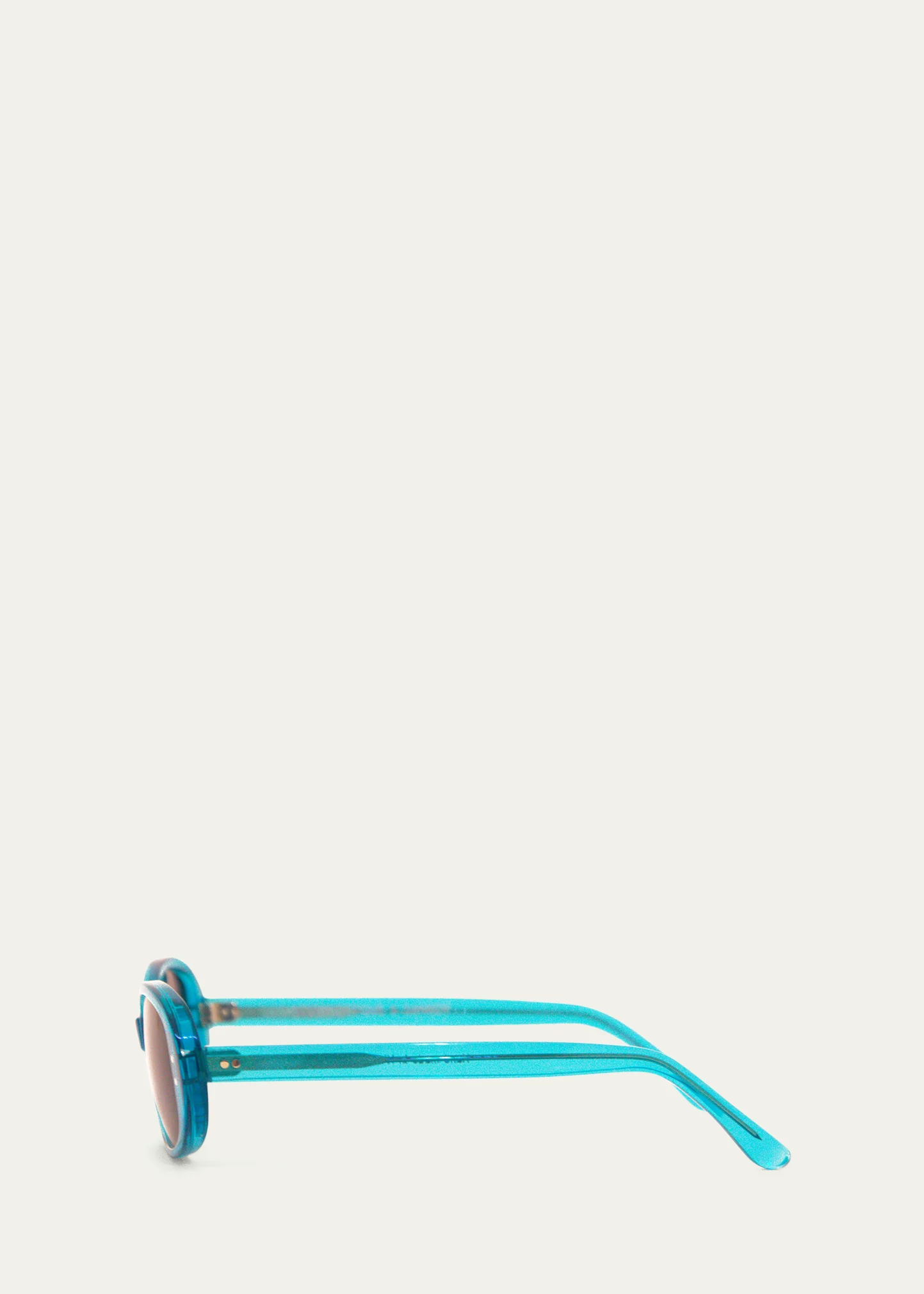 Carolyn Oval Acetate Sunglasses