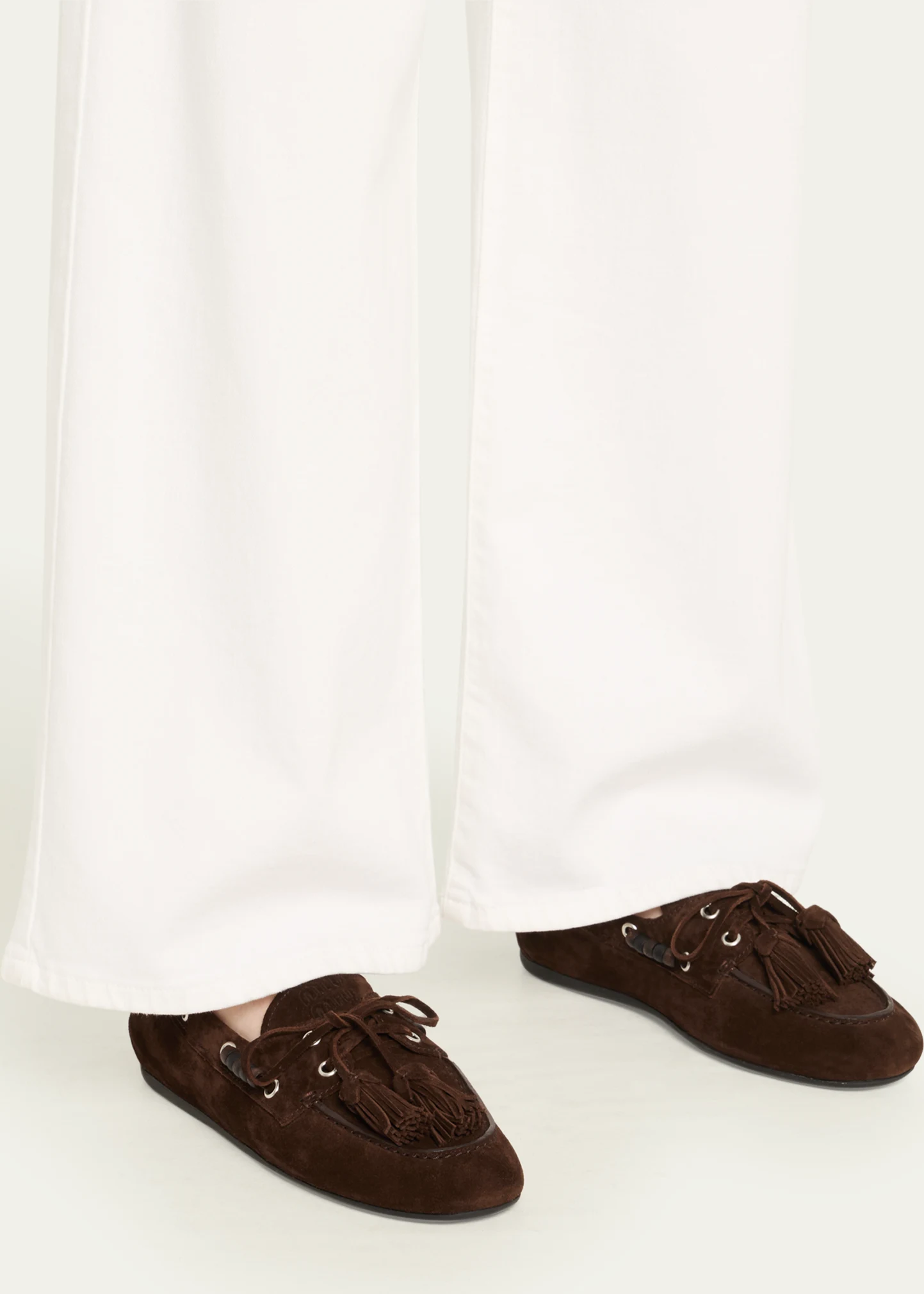 Suede Tassel Boat Loafers 14 Suede Tassel Boat Loafers
