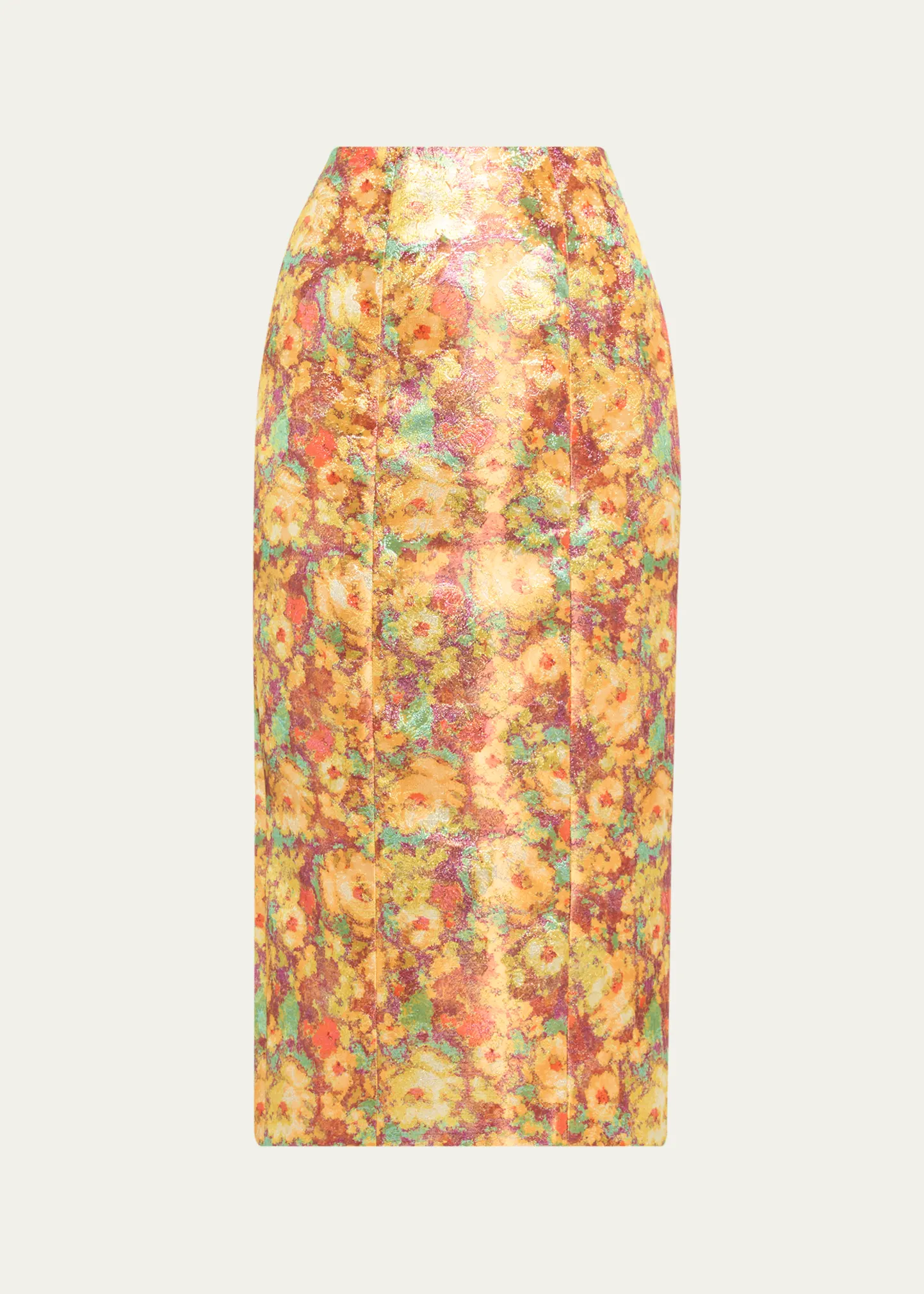 Tammy Metallic Floral Jacquard Midi Skirt 11 Tammy Metallic Floral Jacquard Midi Skirt