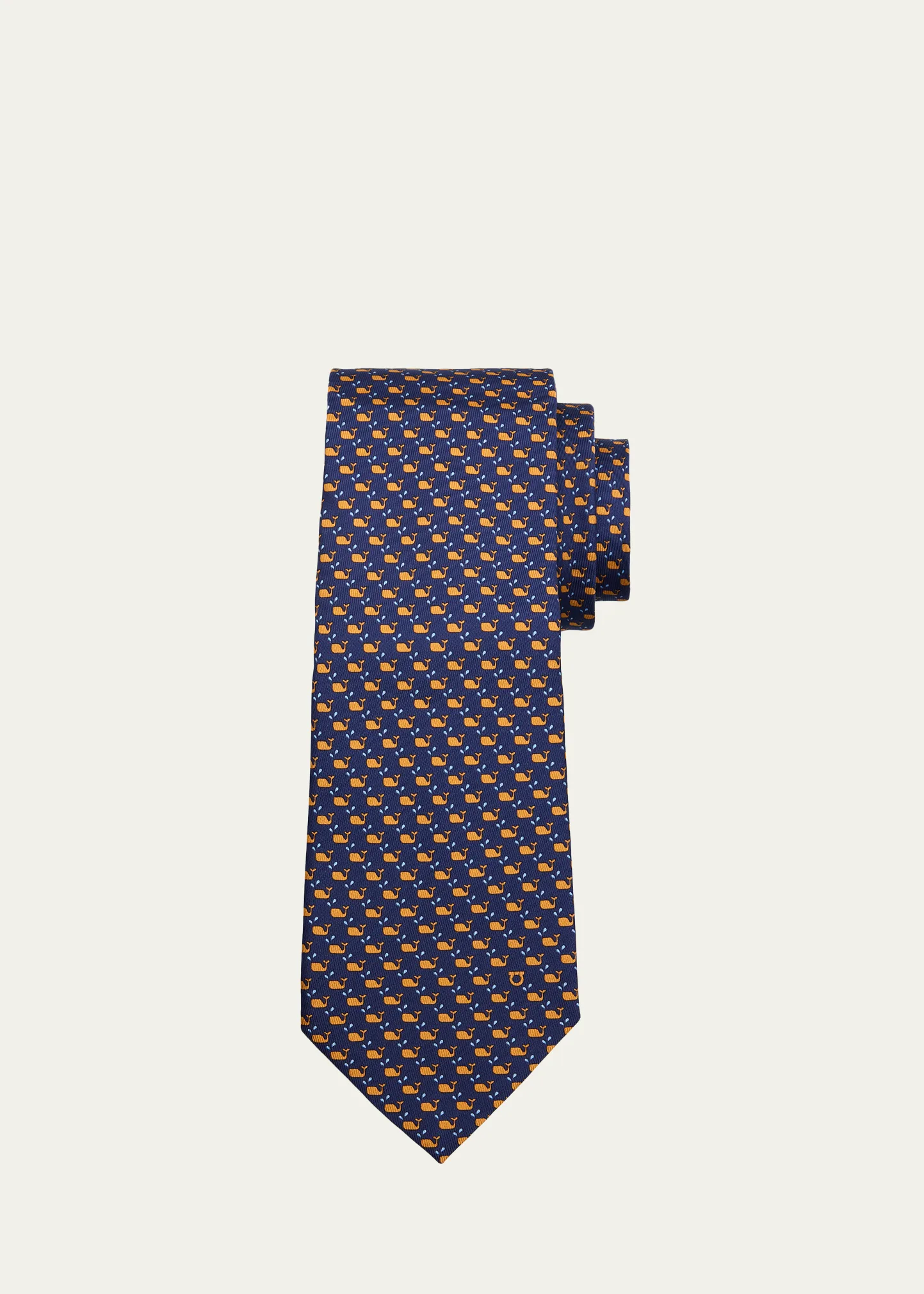 Men's Micro-Whale Print Tie