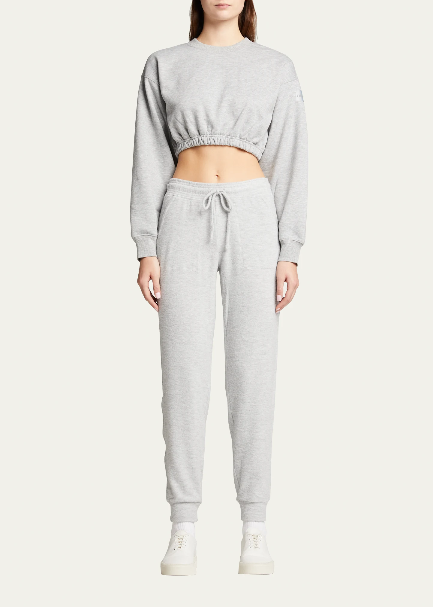 Devotion Pullover Fleece Crop Top