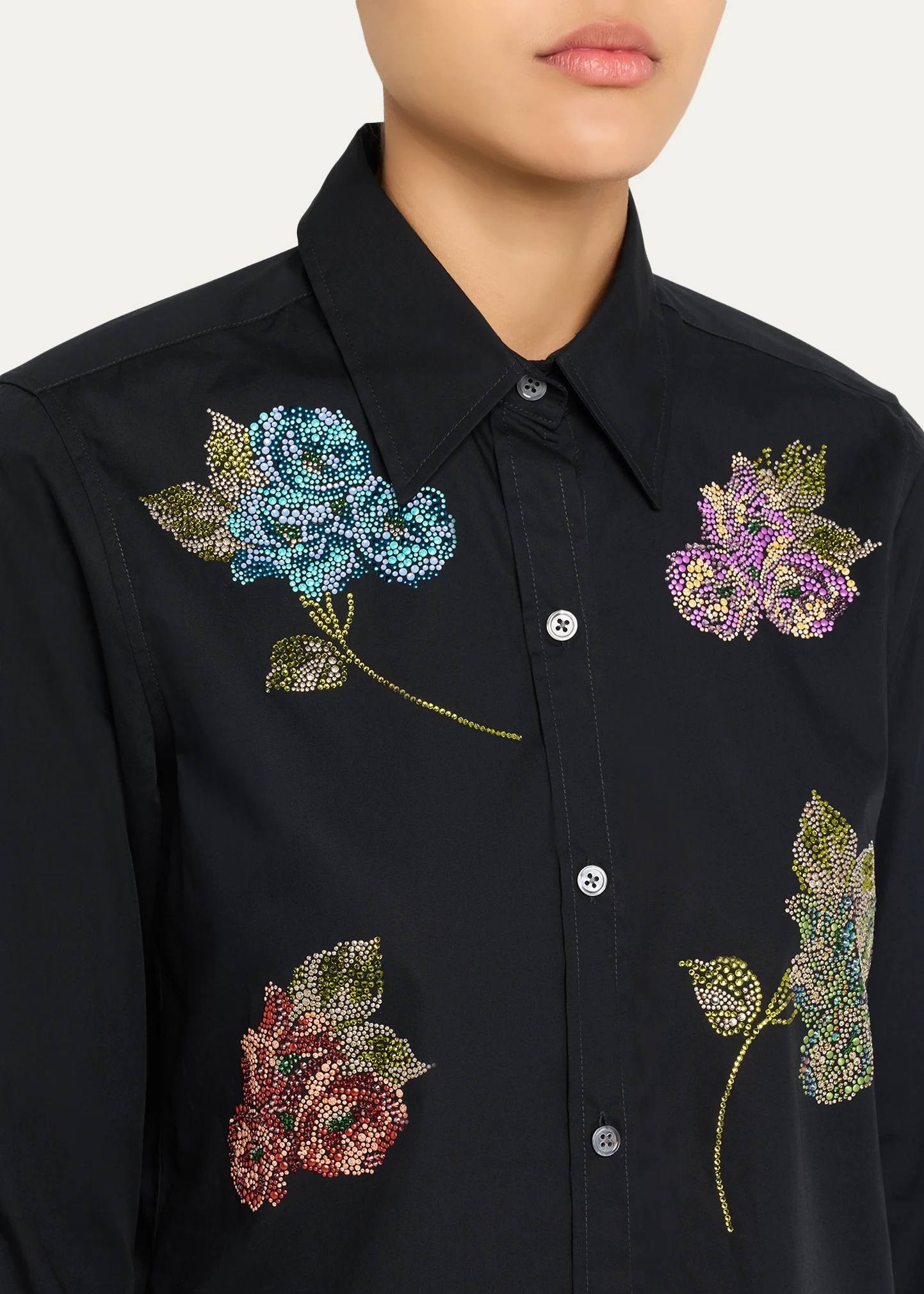 Primrose Embellished New Classic Shirt