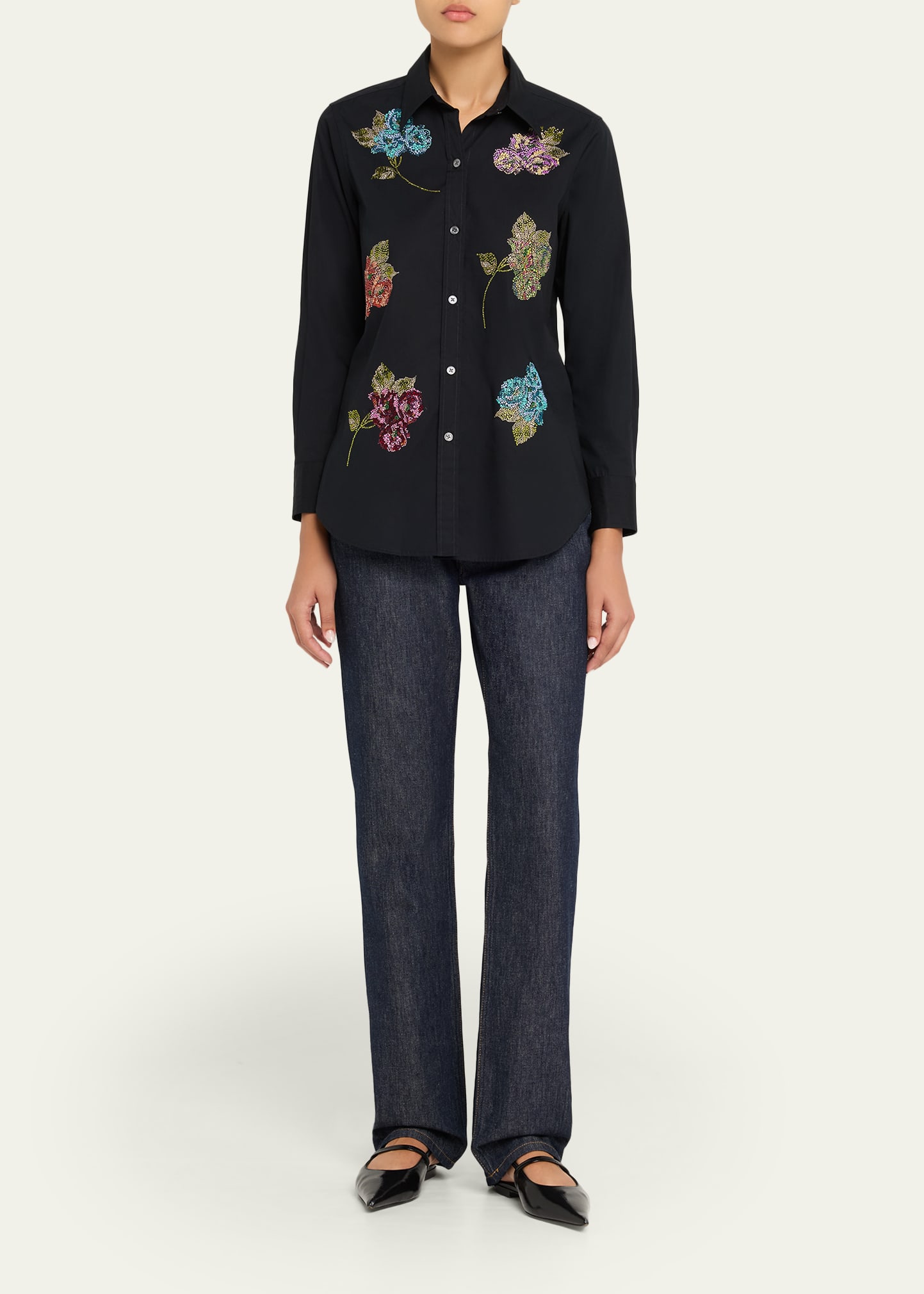 Primrose Embellished New Classic Shirt