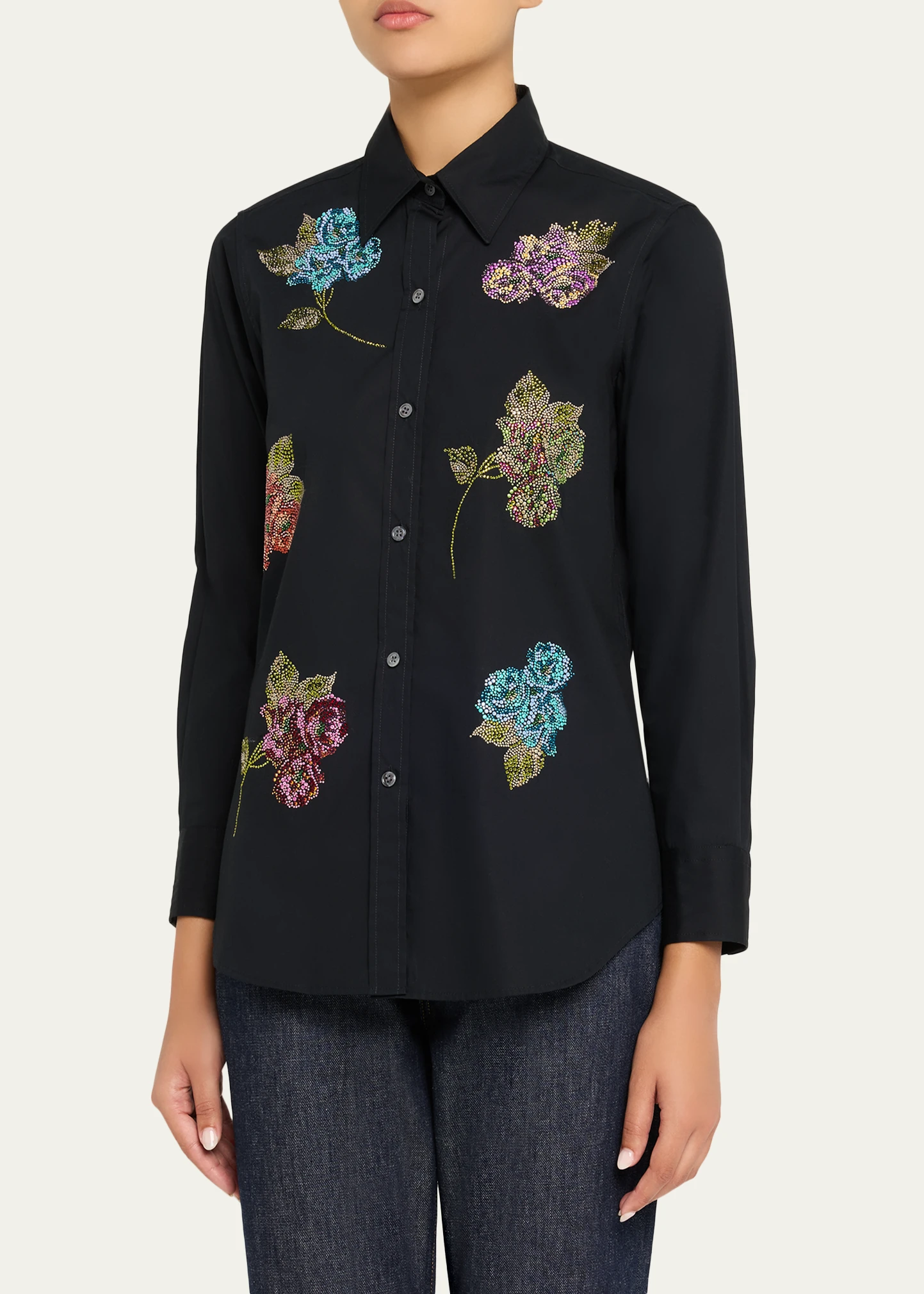 Primrose Embellished New Classic Shirt
