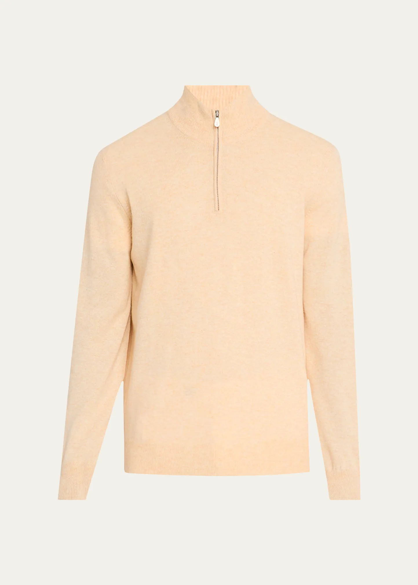 Men's Cashmere Half-Zip Sweater