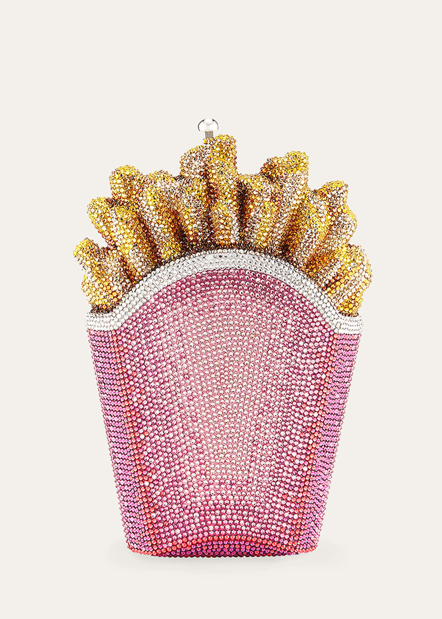 French Fries Rainbow Clutch Bag
