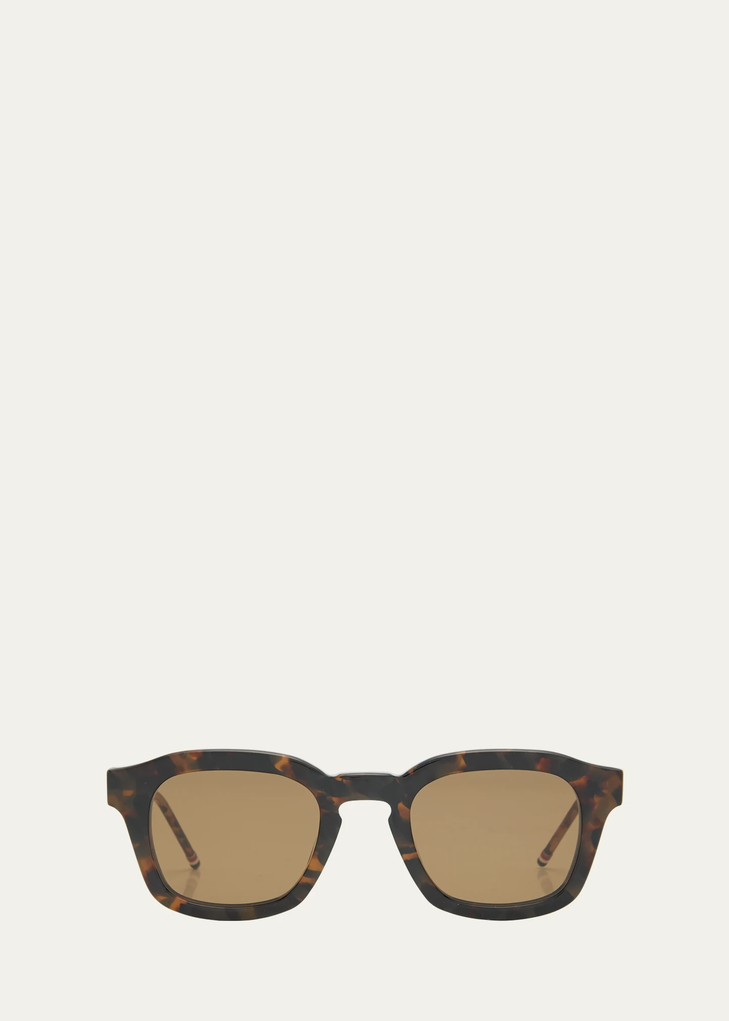 Men's Acetate Rectangle Sunglasses