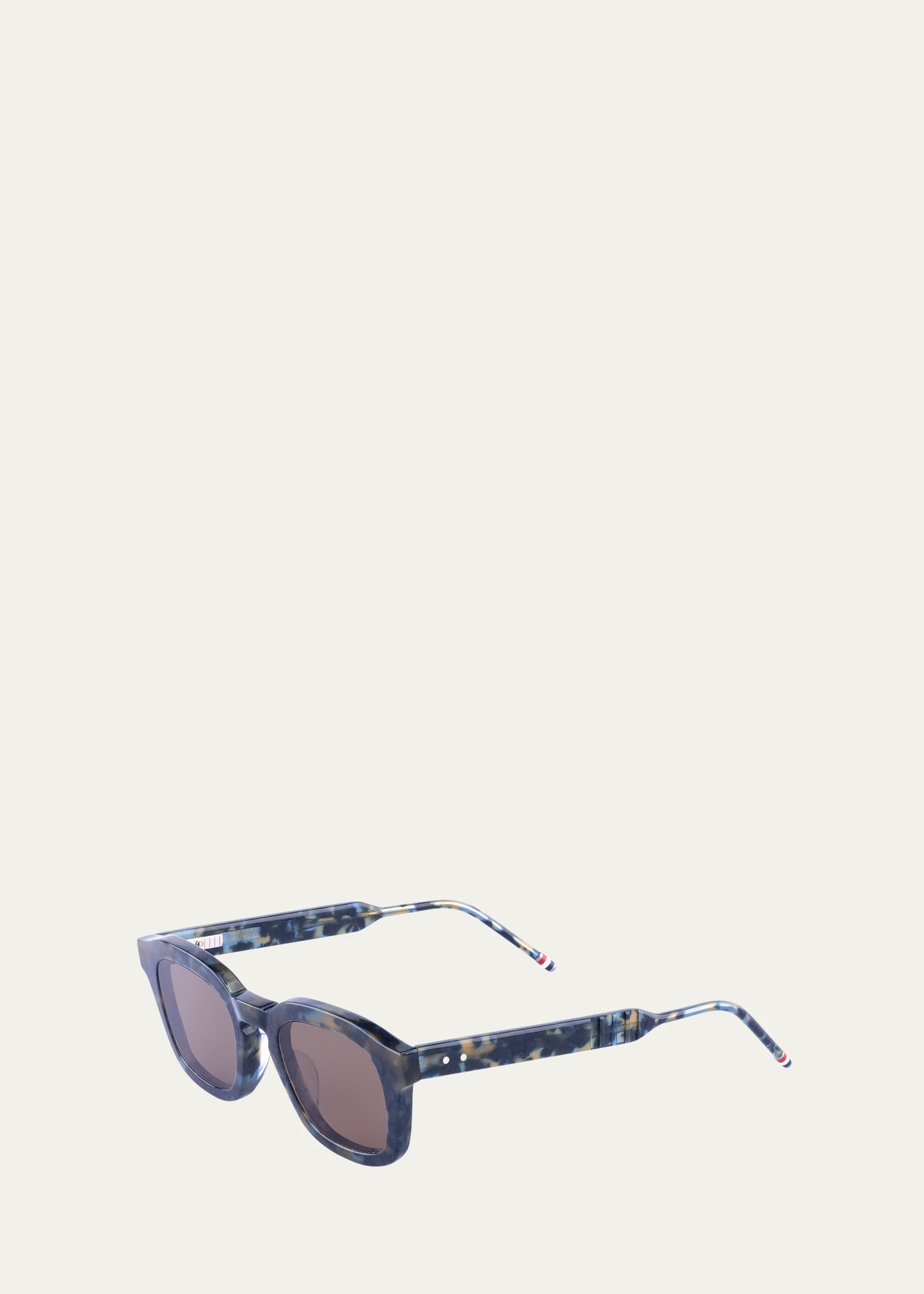 Men's Acetate Rectangle Sunglasses