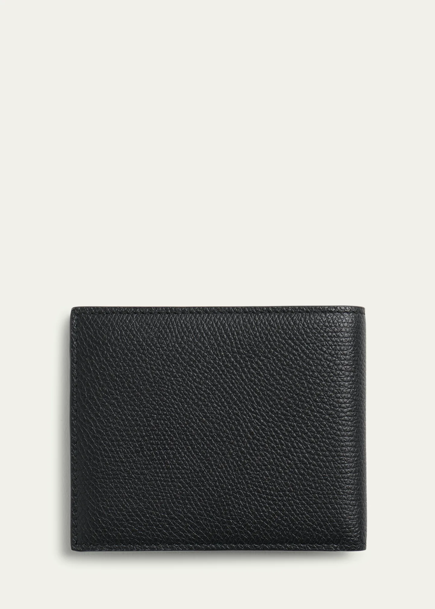 Men's Leather VLogo Bifold Wallet