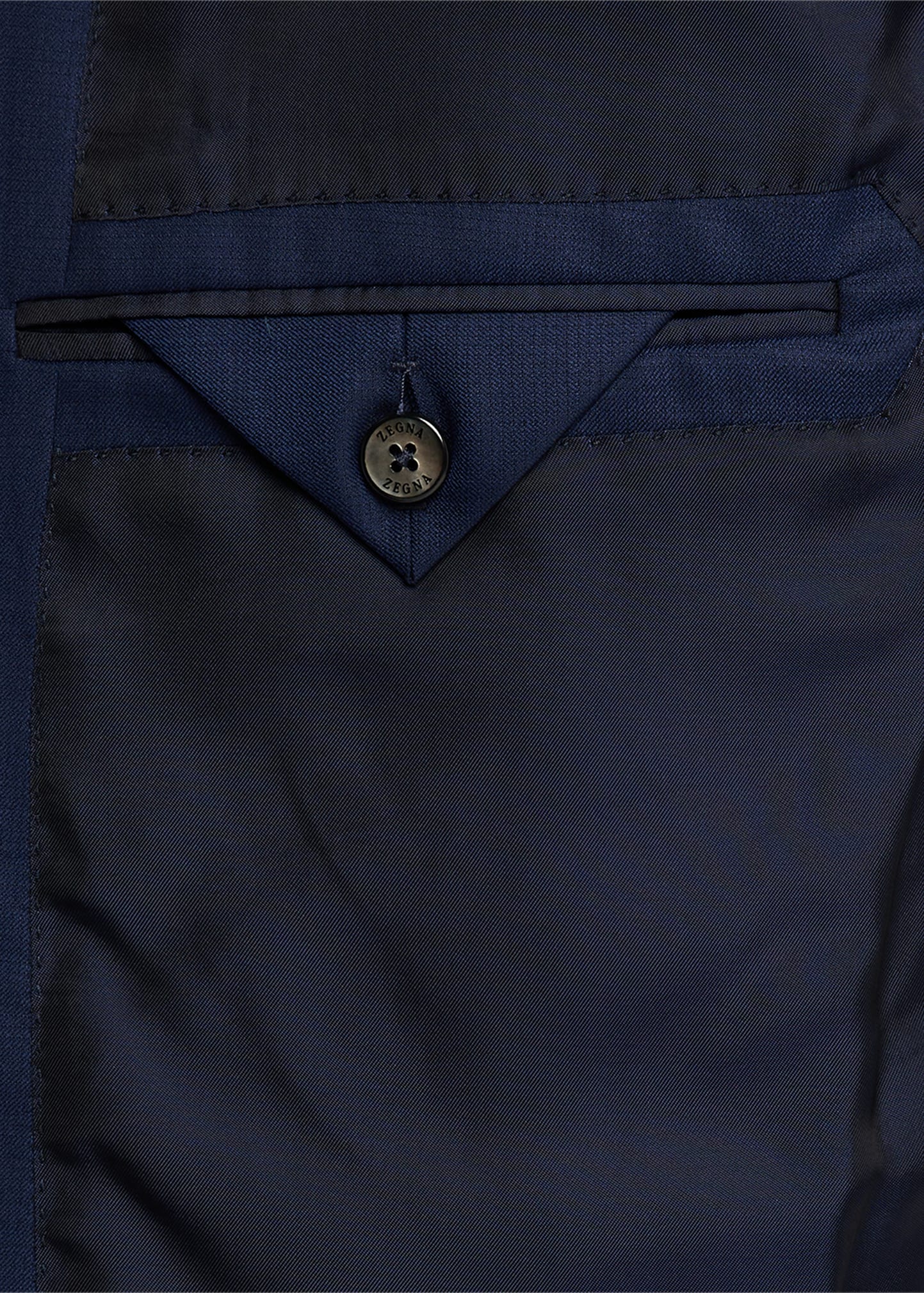 Men's Wool Textured Two-Piece Suit
