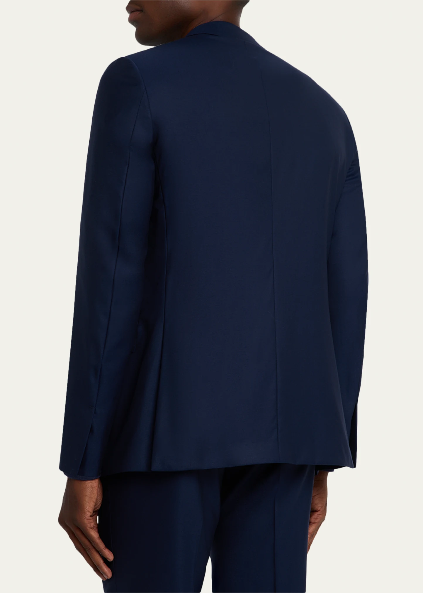 Men's Wool Textured Two-Piece Suit