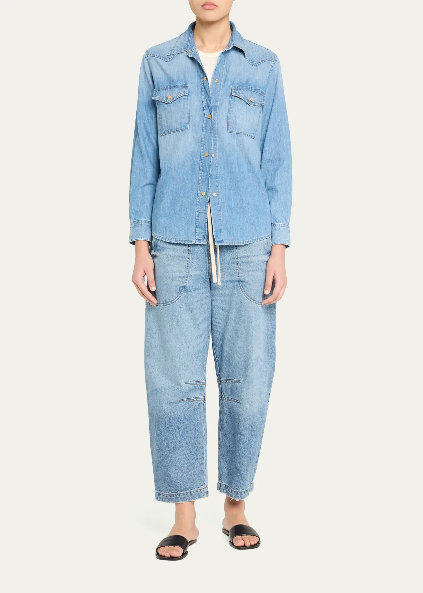 Cowboy Take Me Away Denim Shirt