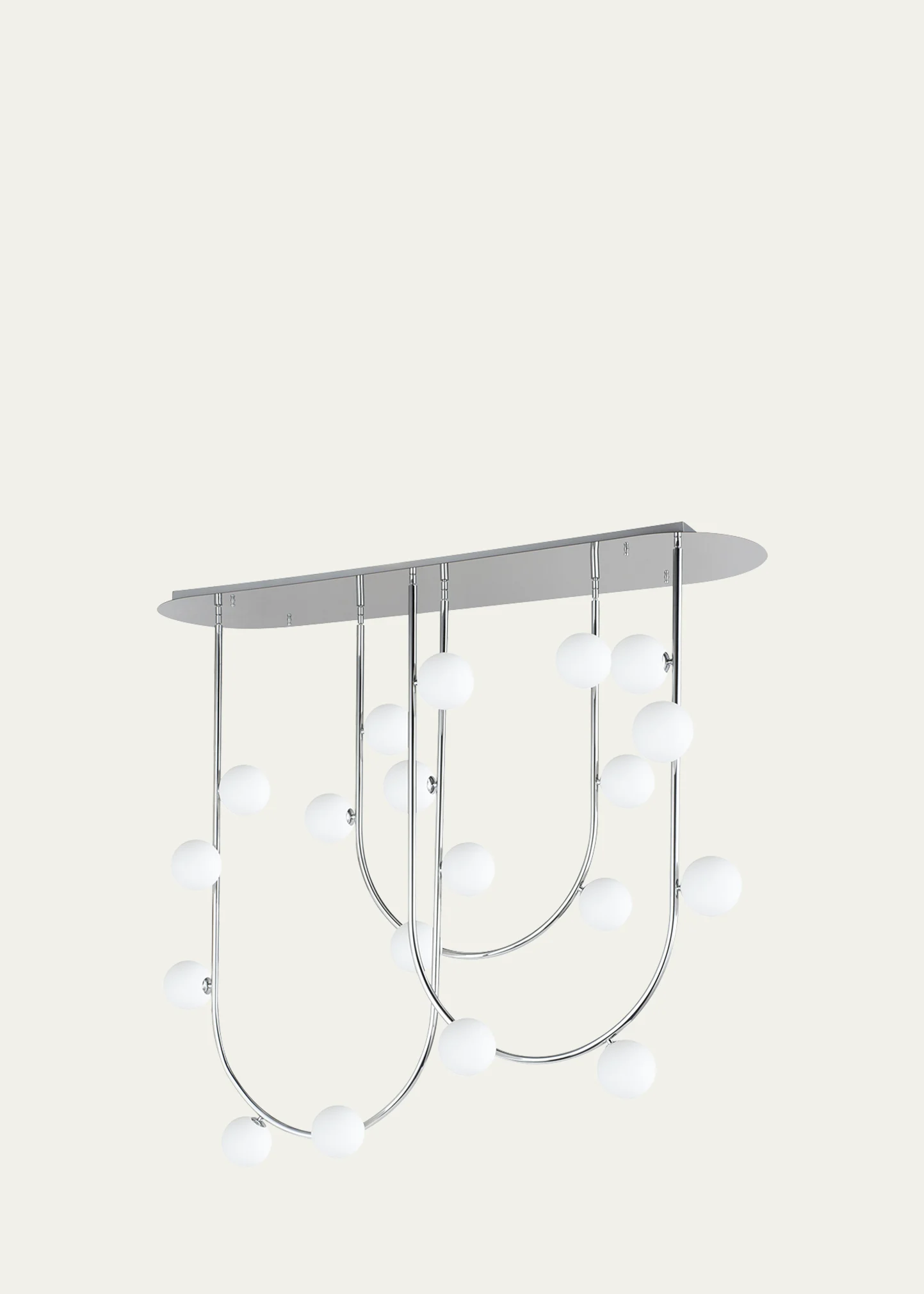 x Nina Magon design from Studio M Contour 19-Light Fixed Stem Ceiling Light 4000K