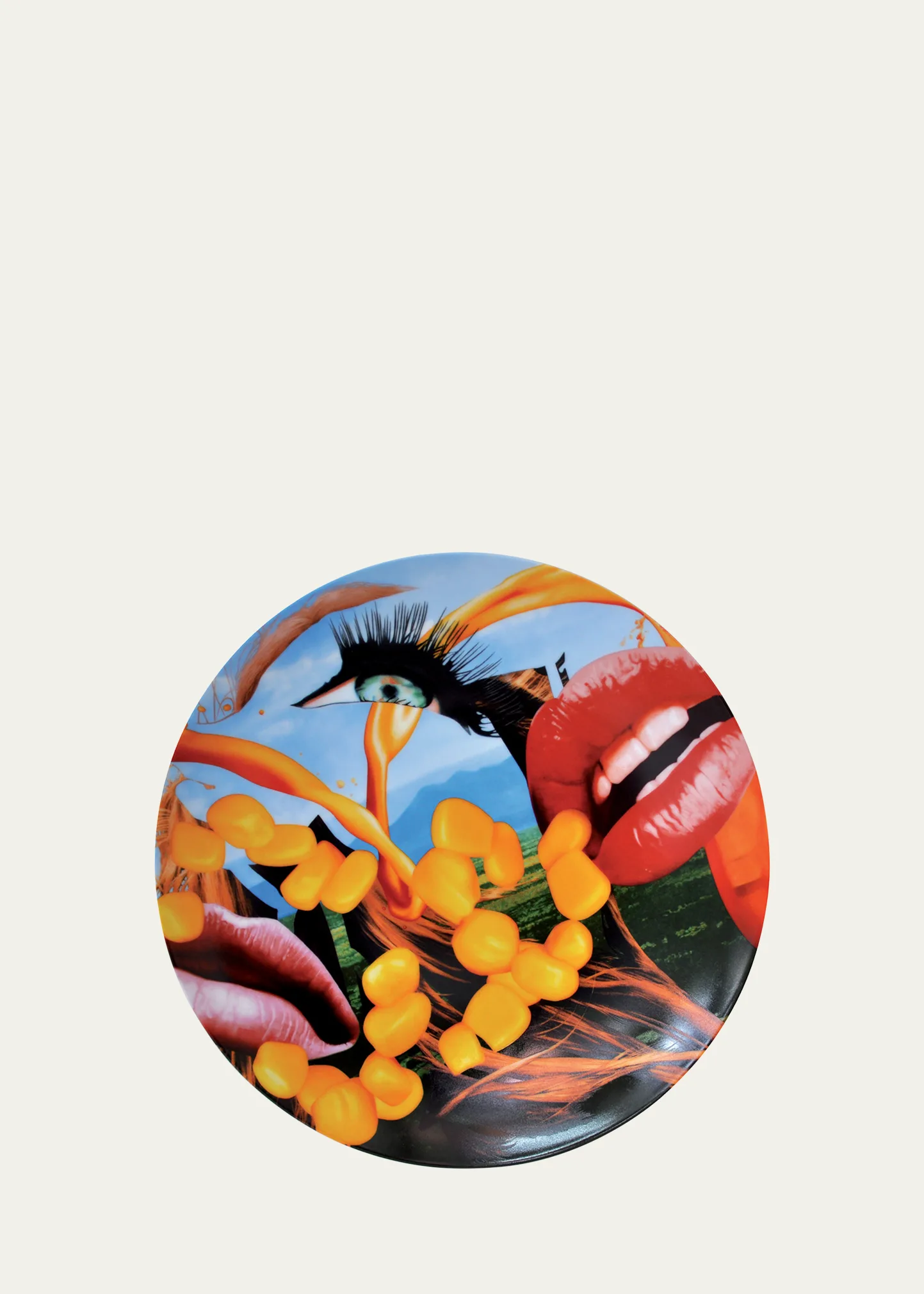 Lips Commemorative Plate