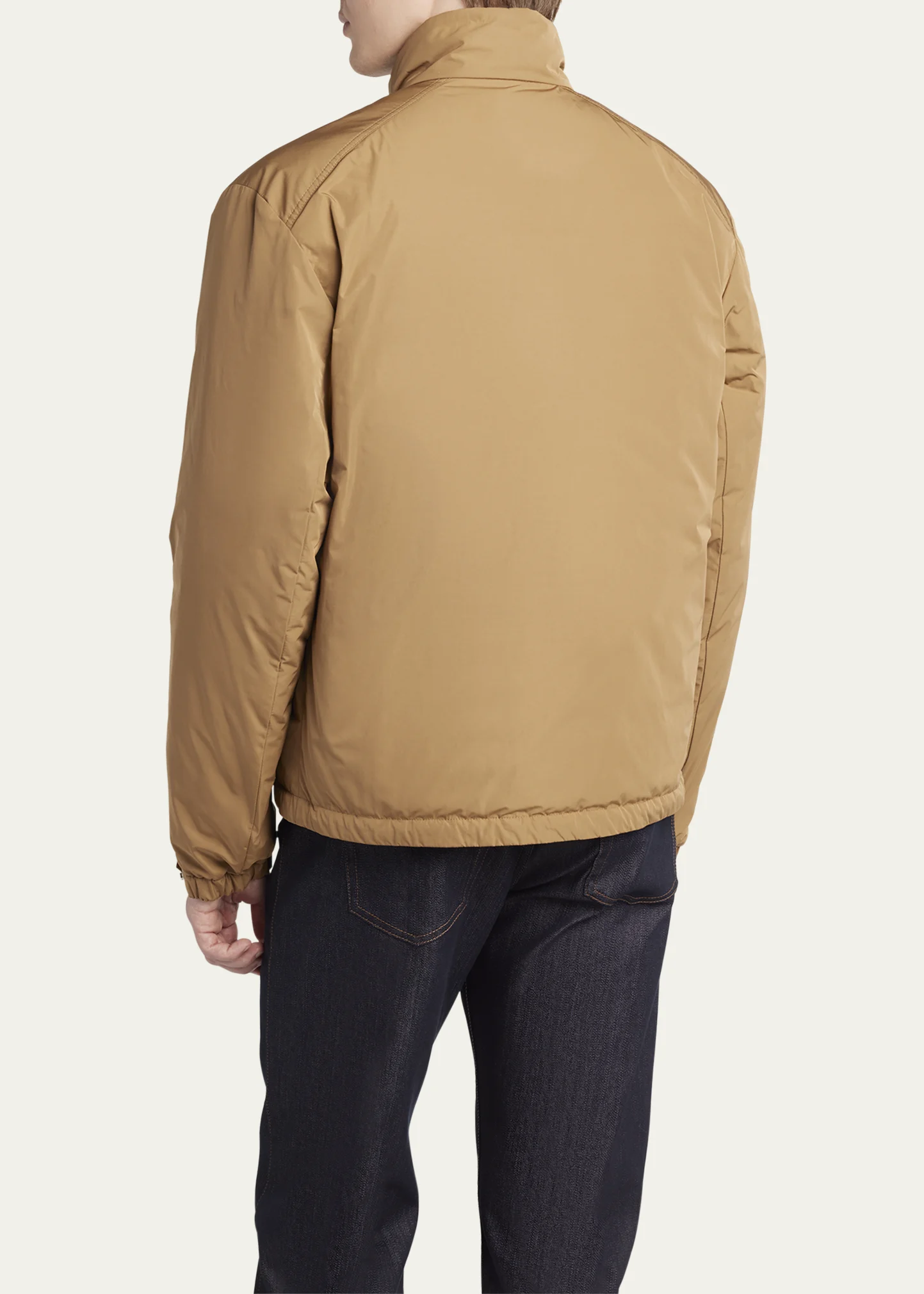Men's Archivio Tan Micro Soft Light Padded Epin Jacket