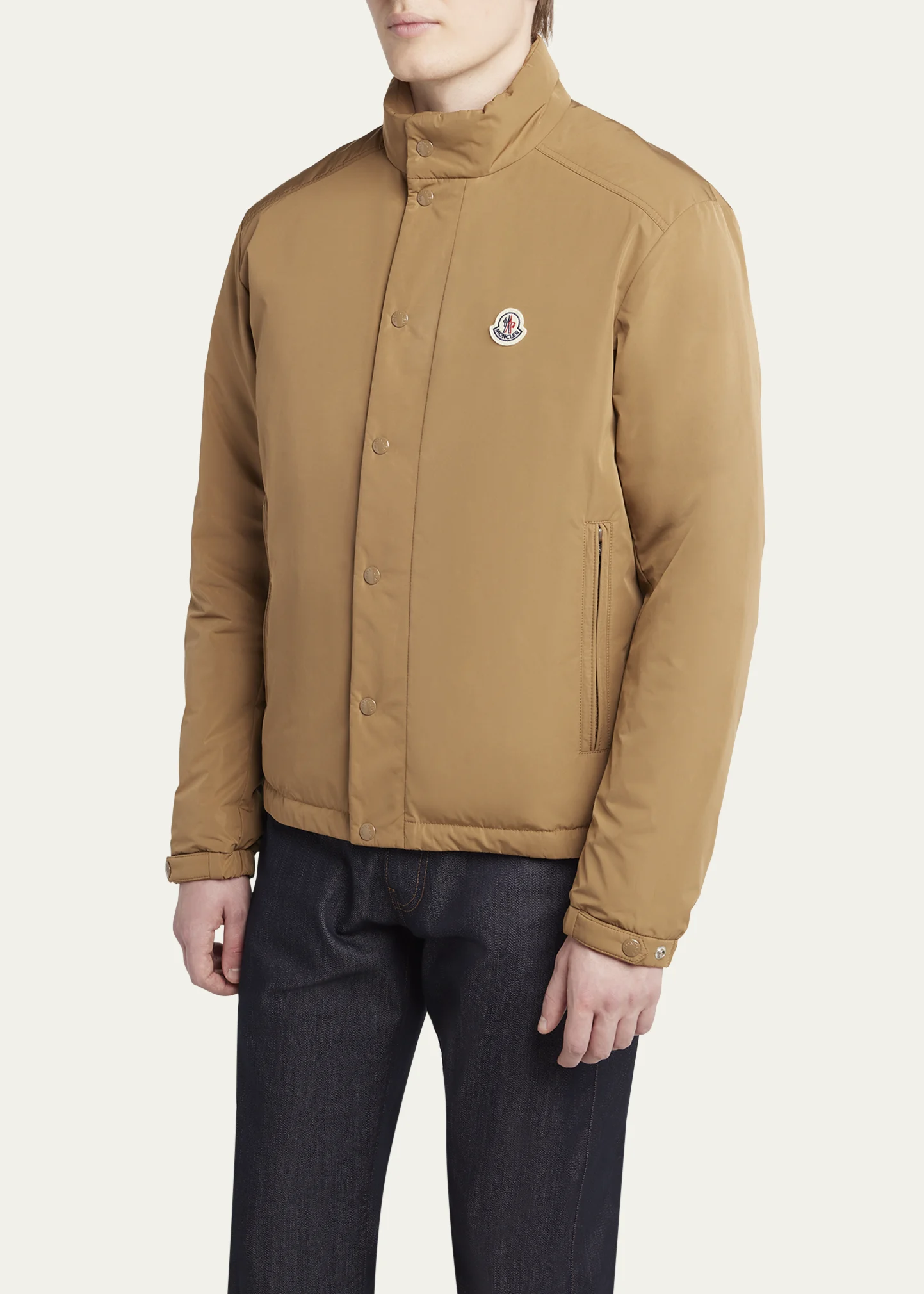 Men's Archivio Tan Micro Soft Light Padded Epin Jacket