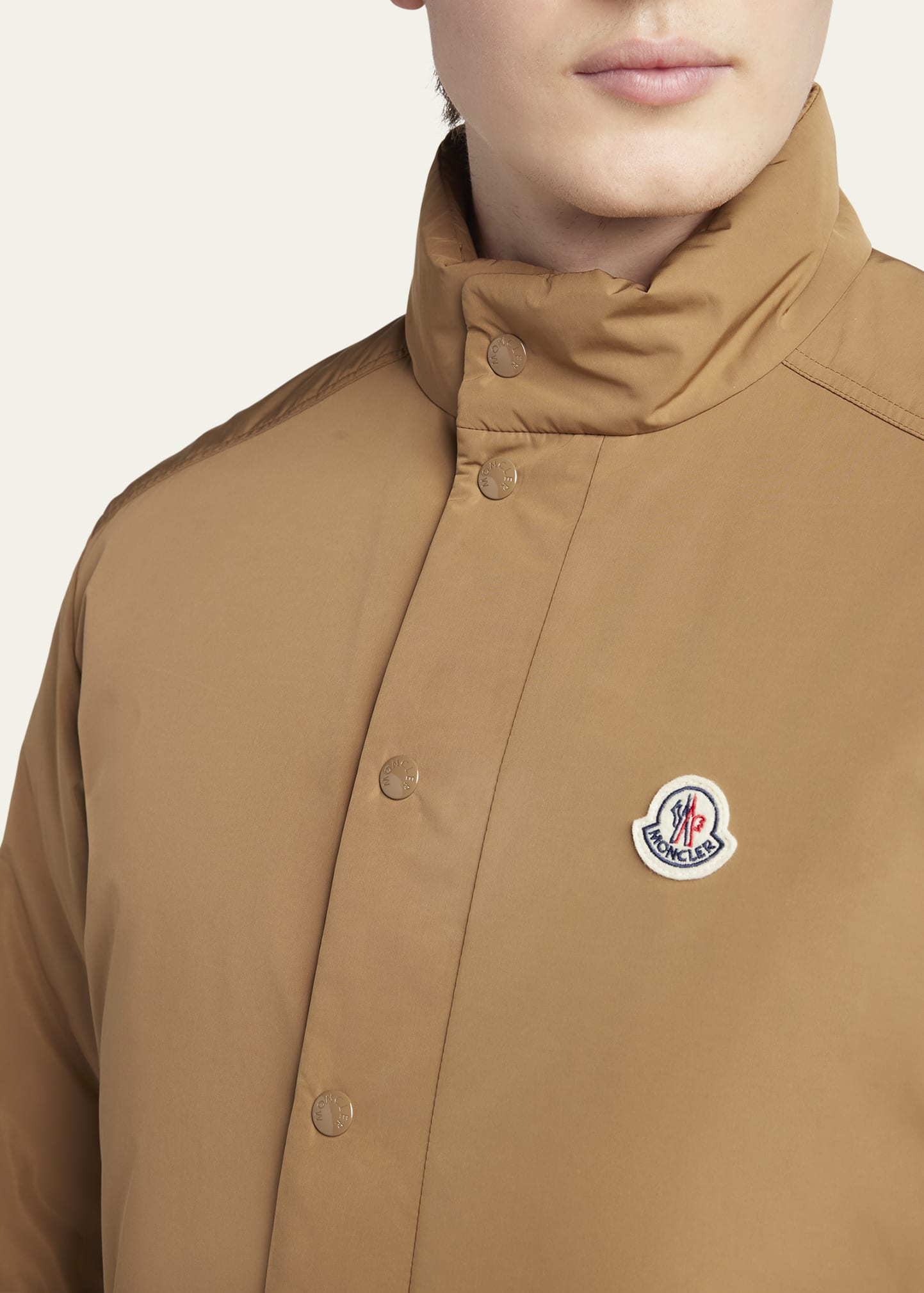 Men's Archivio Tan Micro Soft Light Padded Epin Jacket