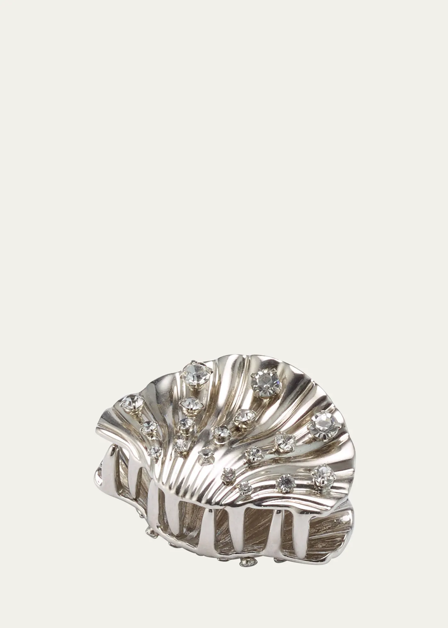 Crystal Mini Shell Claw Clip 1 Crystal Mini Shell Claw Clip