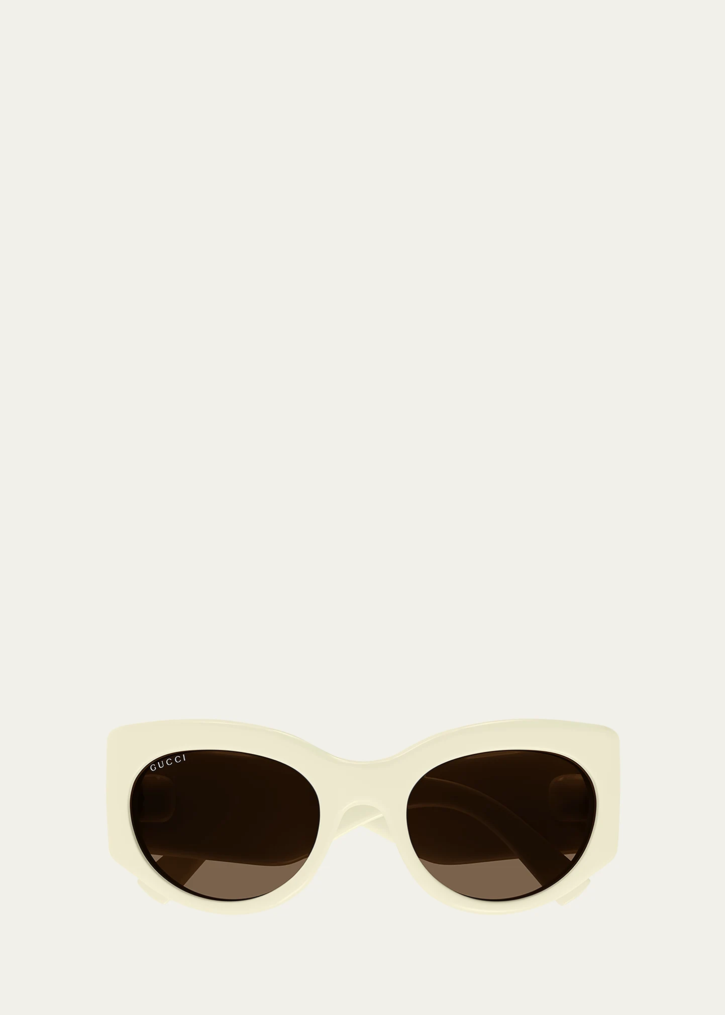 GG Plastic Round Sunglasses