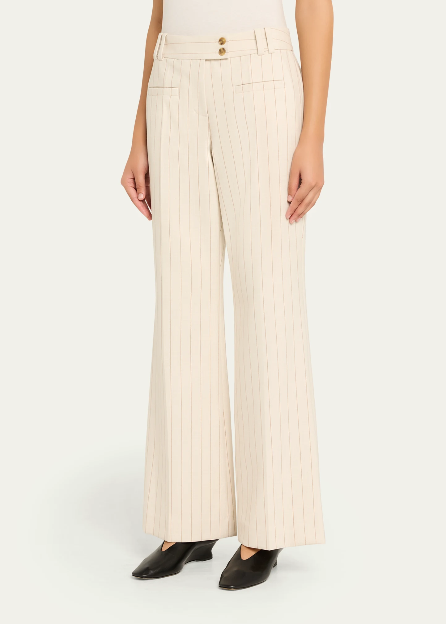 Tailored Pinstripe Trousers