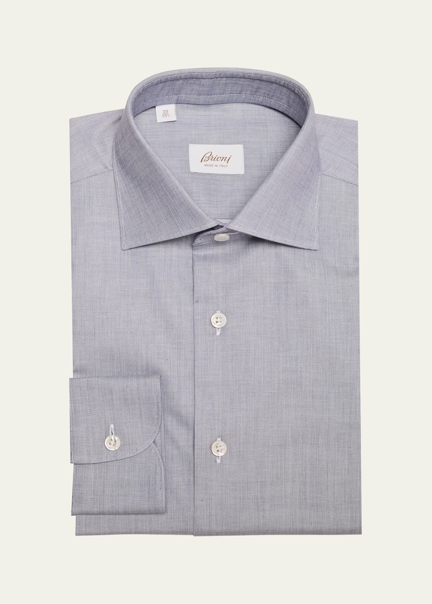 Men's Cotton Chambray Dress Shirt