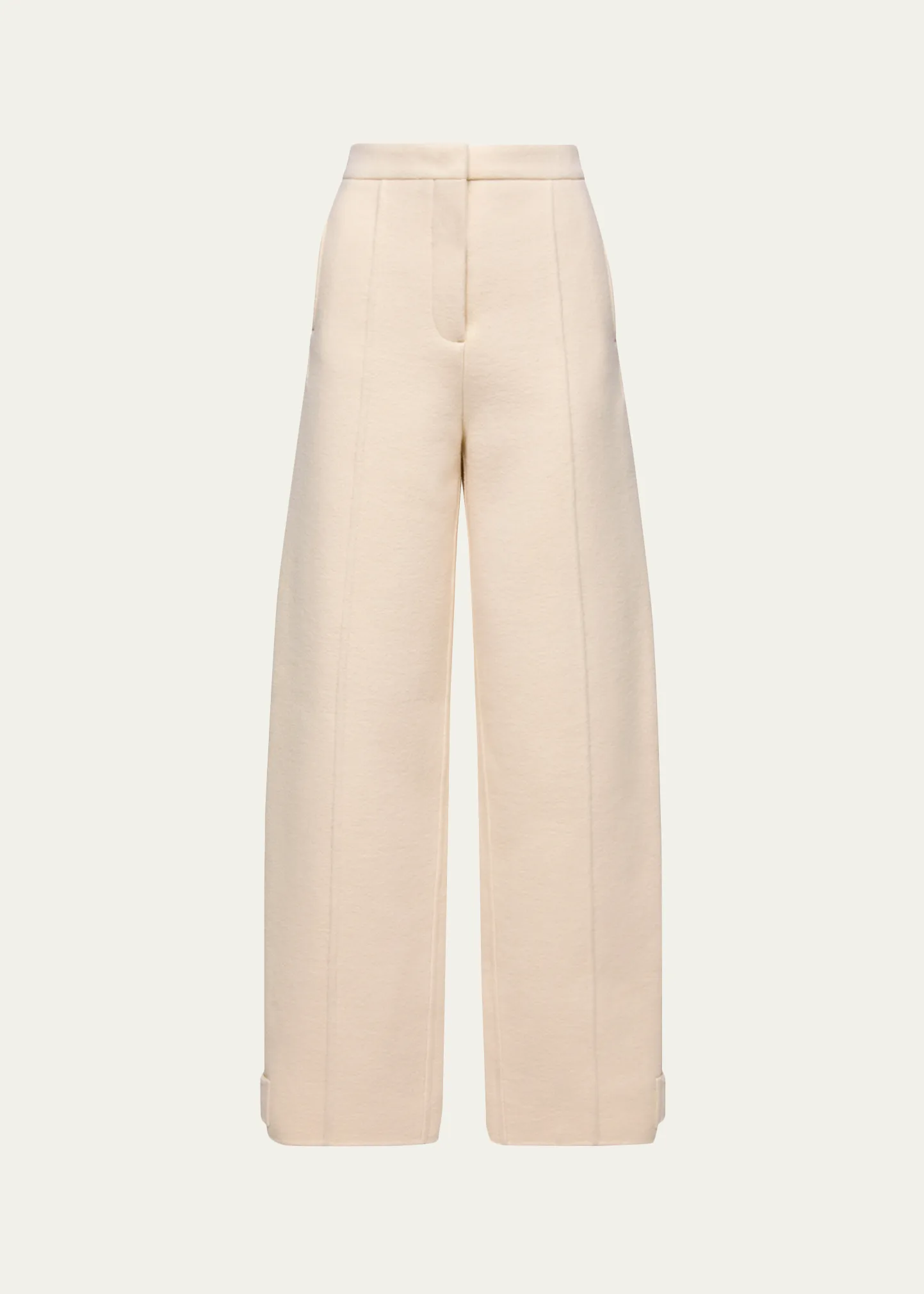 x Jil Sander Double Wool Trousers