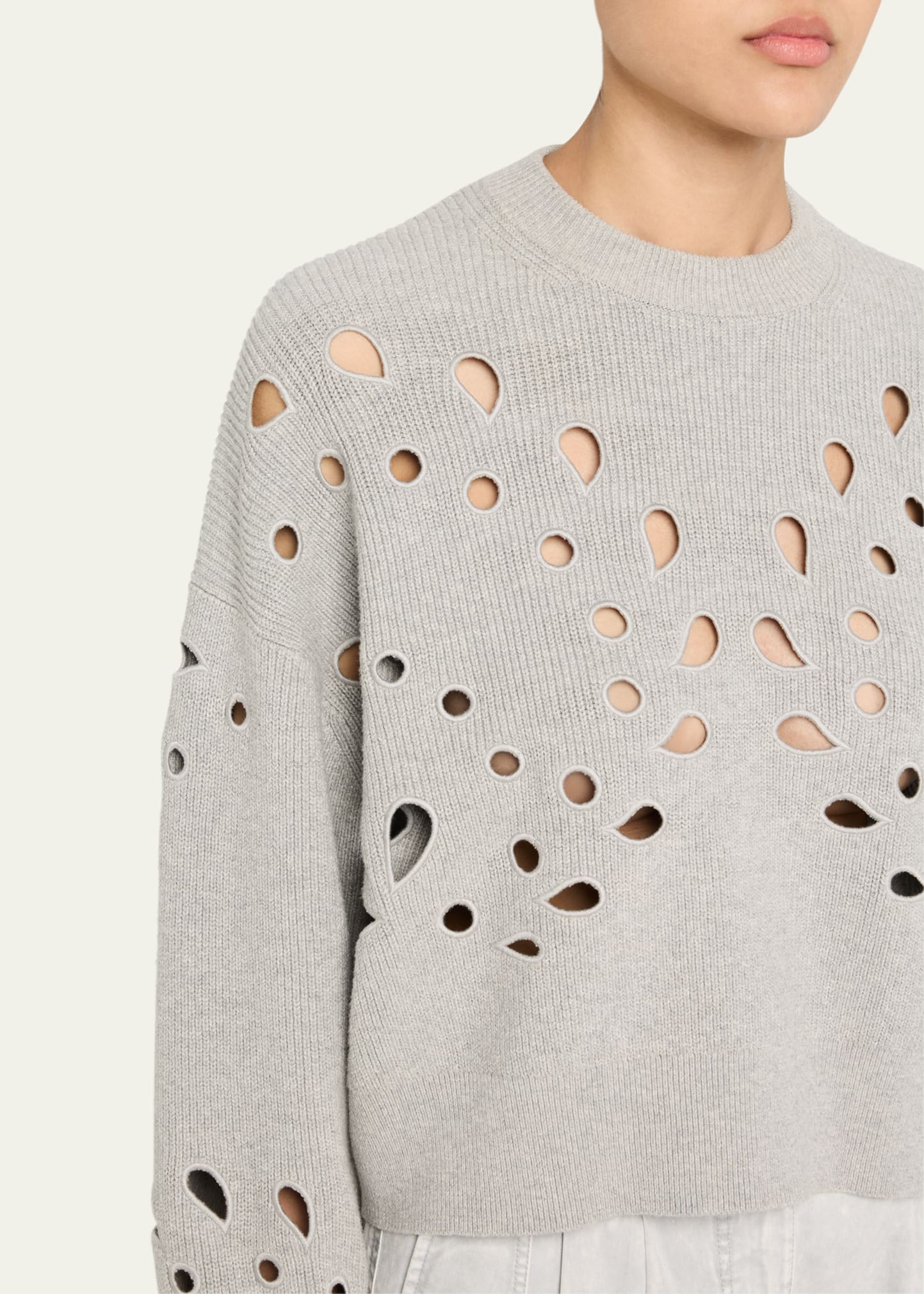 Vanessa Cutout Pullover Sweater