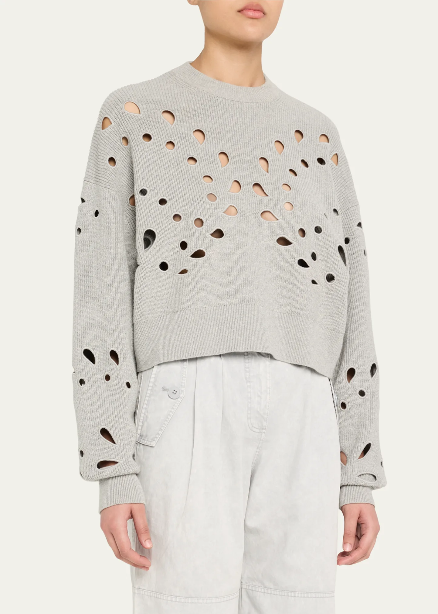 Vanessa Cutout Pullover Sweater