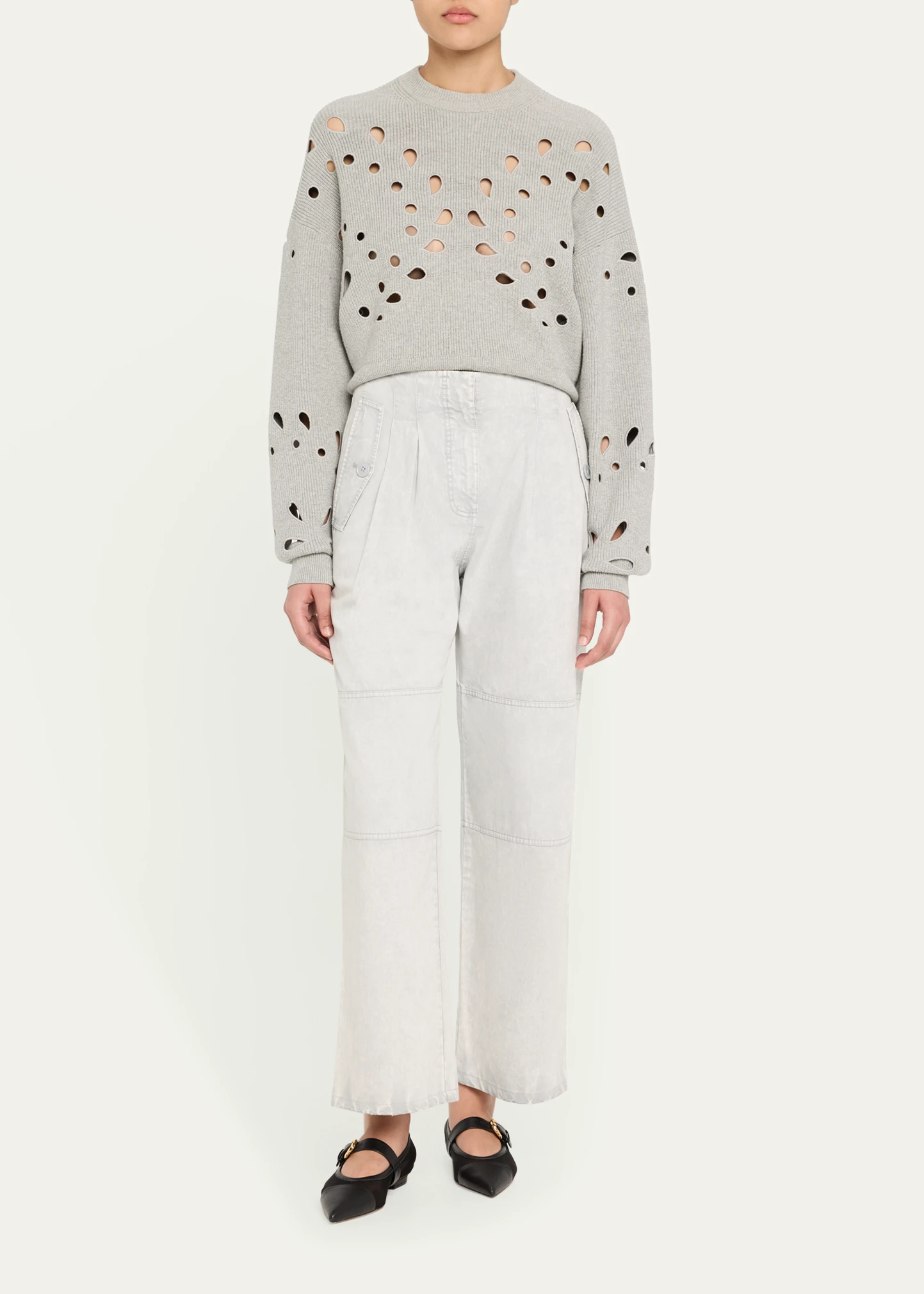 Vanessa Cutout Pullover Sweater