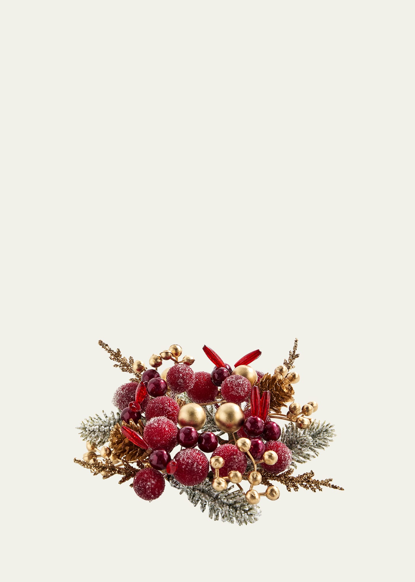 Glittering Garnet Napkin Ring 1 Glittering Garnet Napkin Ring