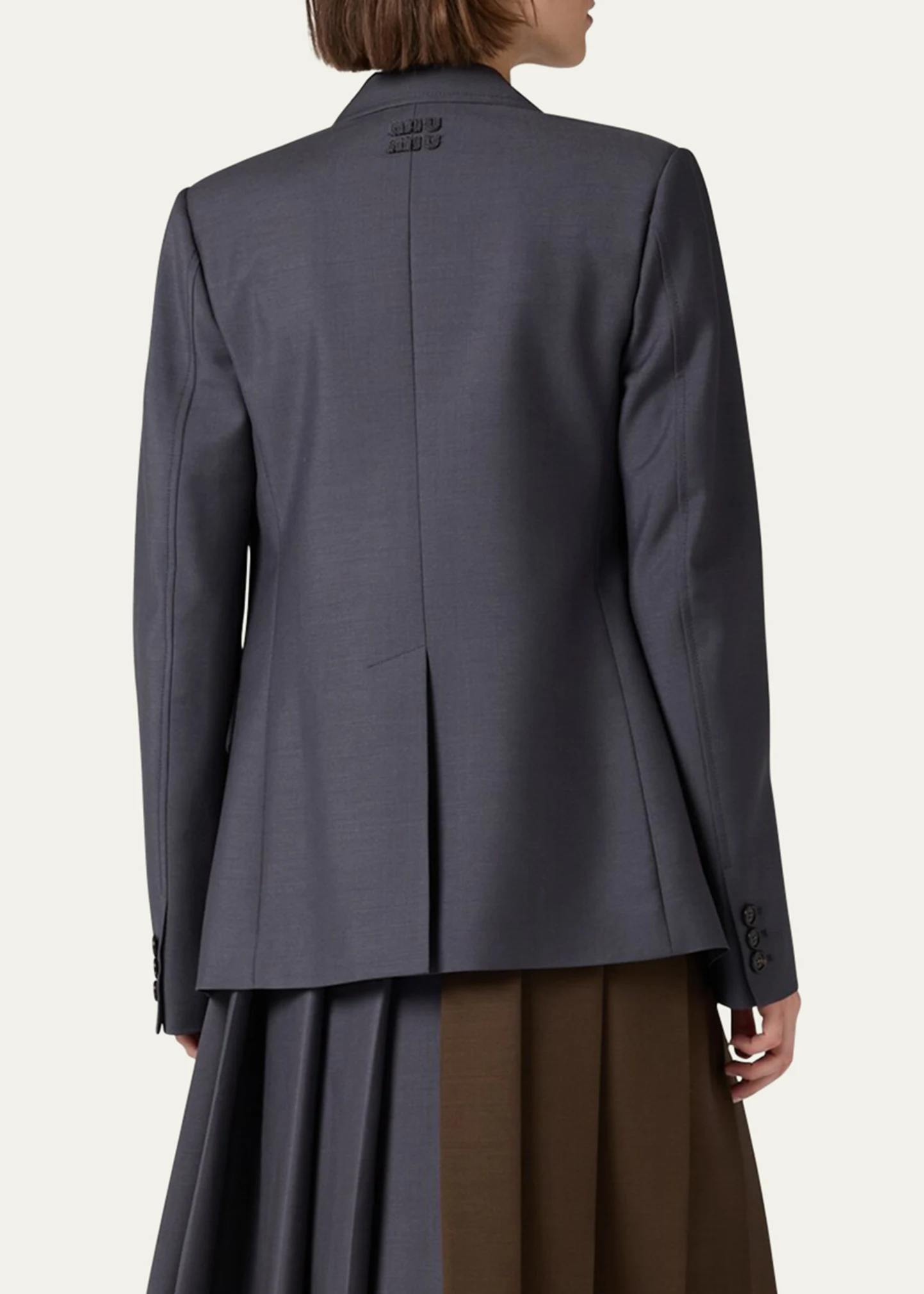 Single-Breasted Blazer Jacket