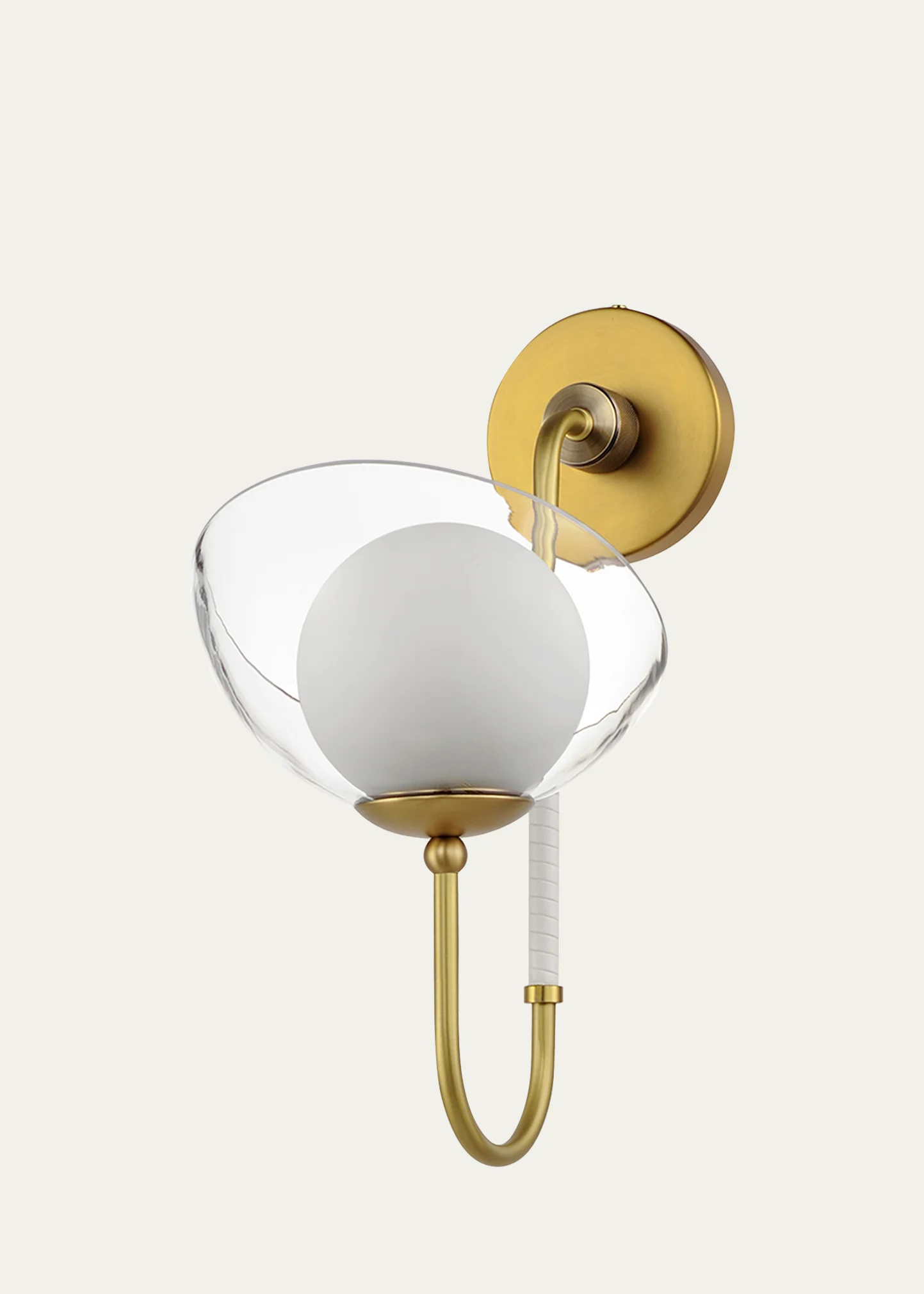 Mat Sanders design from Studio M Chapeau LED Hat Tip Sconce