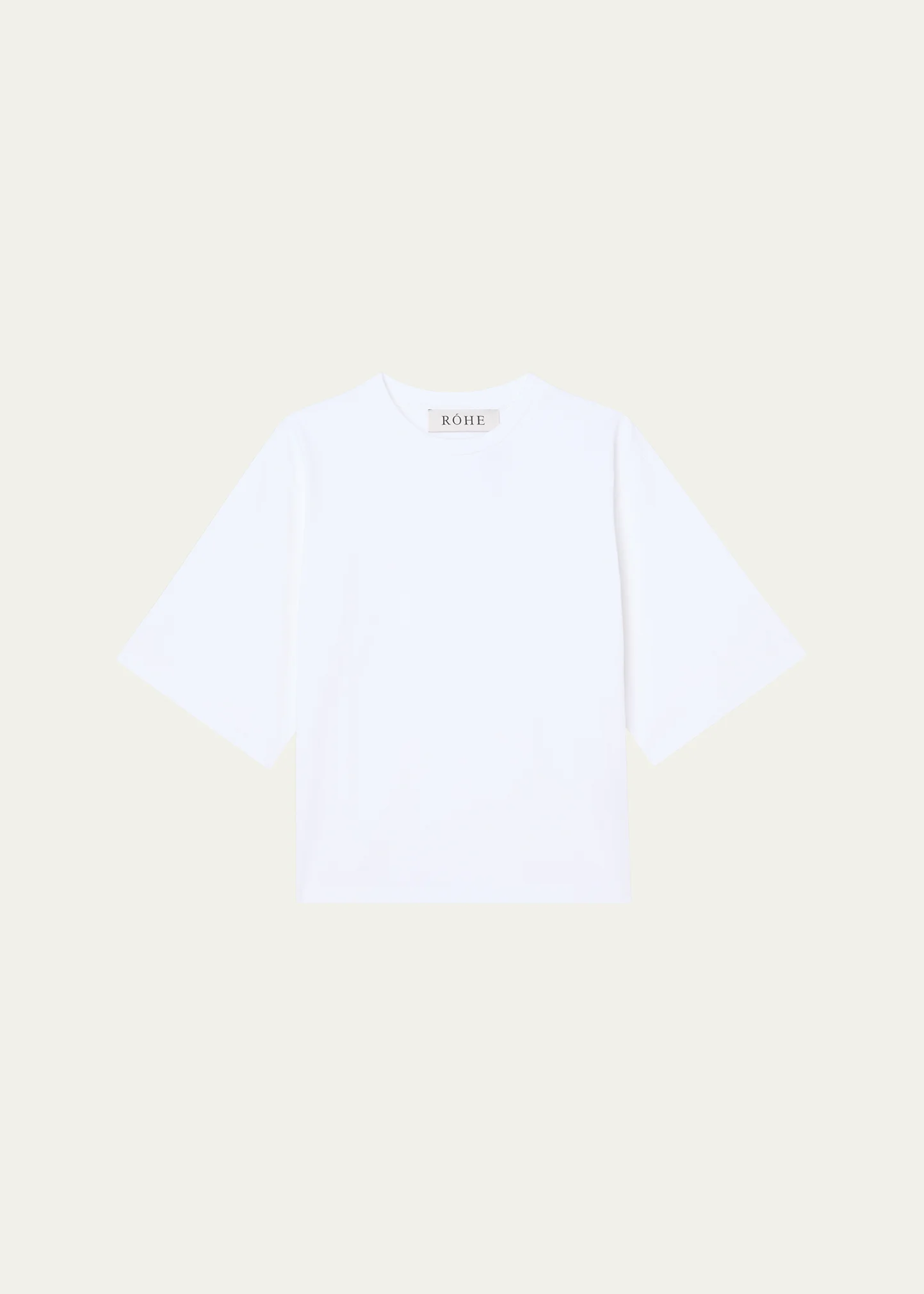 Fitted Cotton T-shirt