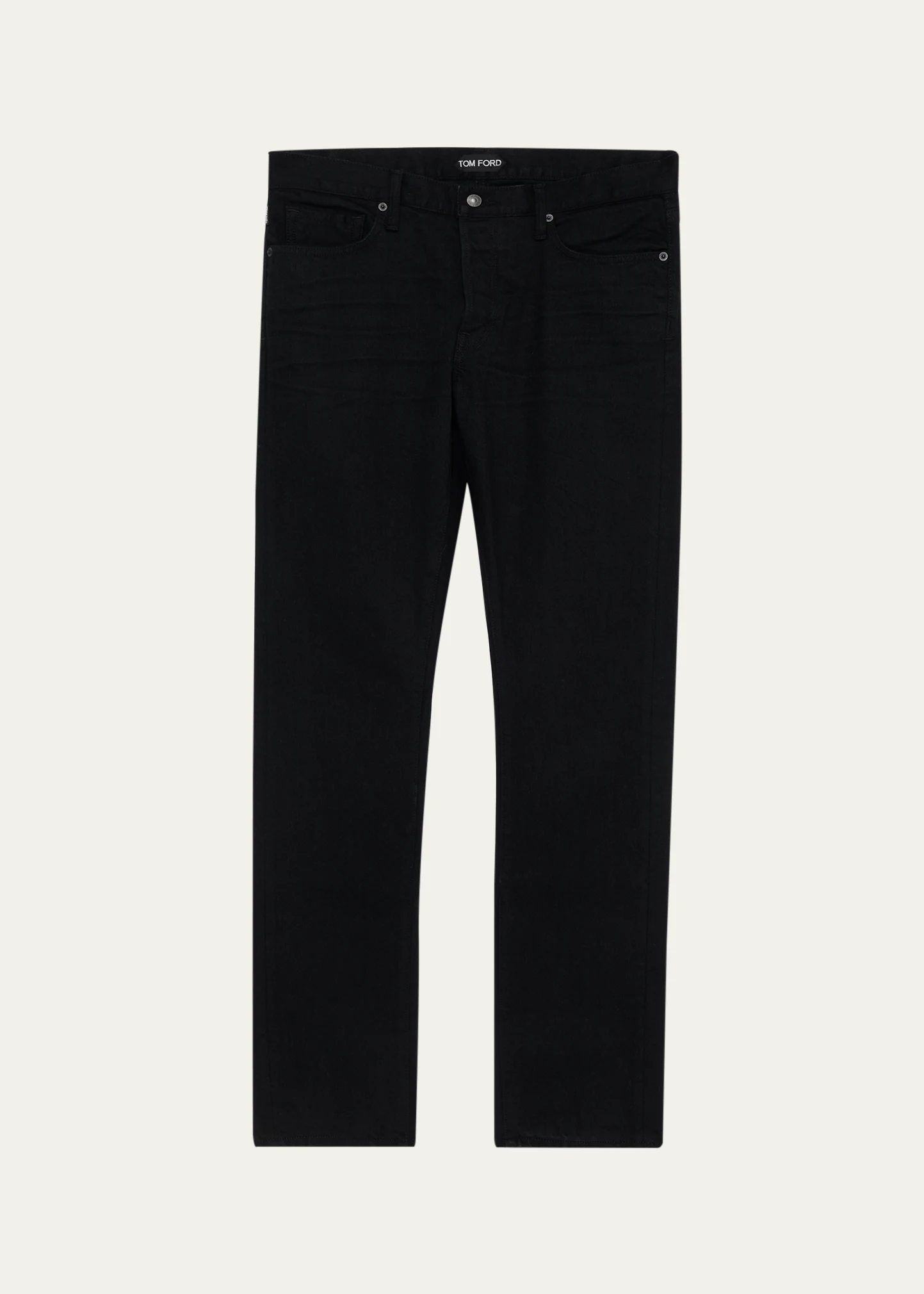 Men's Stretch Denim Straight-Fit Jeans