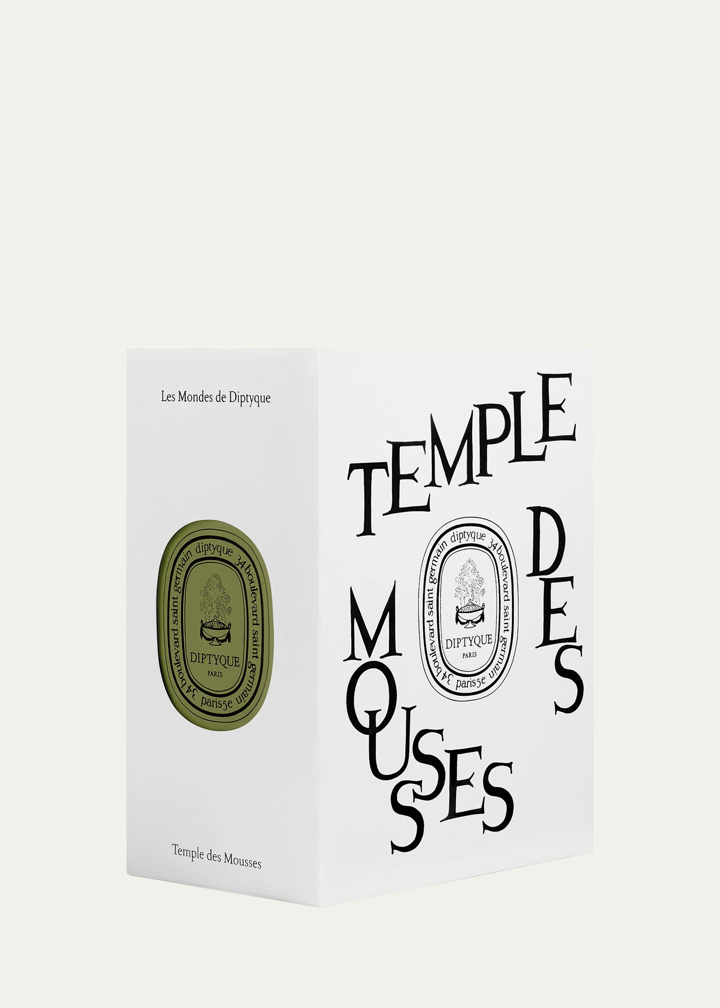 Temple Des Mousses (Moss Temple) Refillable Candle, 9.5 oz.