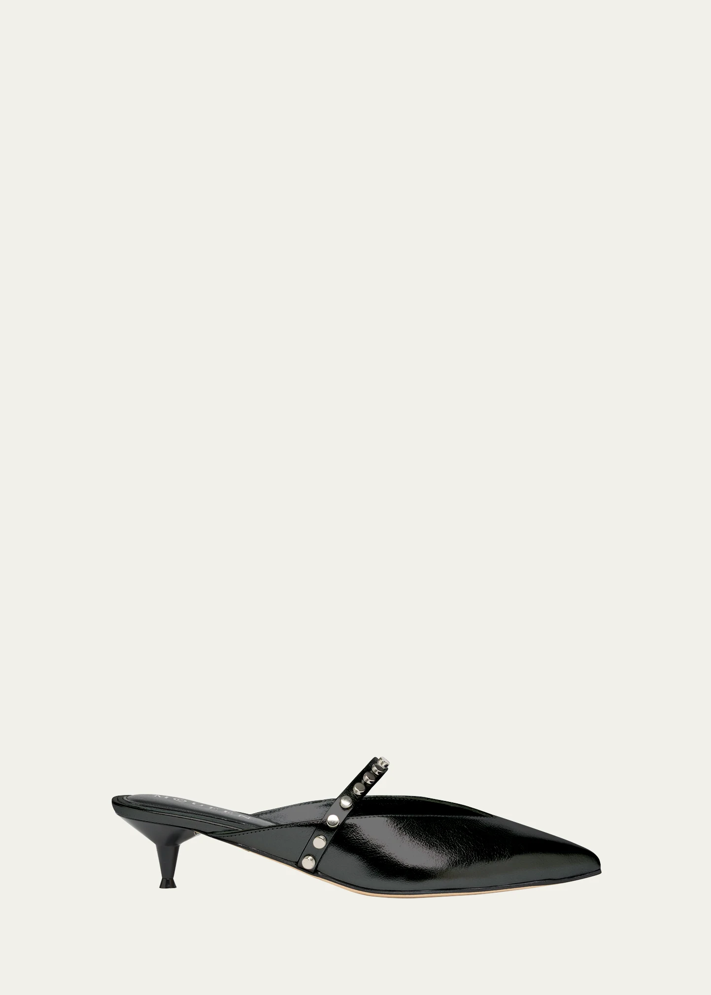 Studded Strap Mules