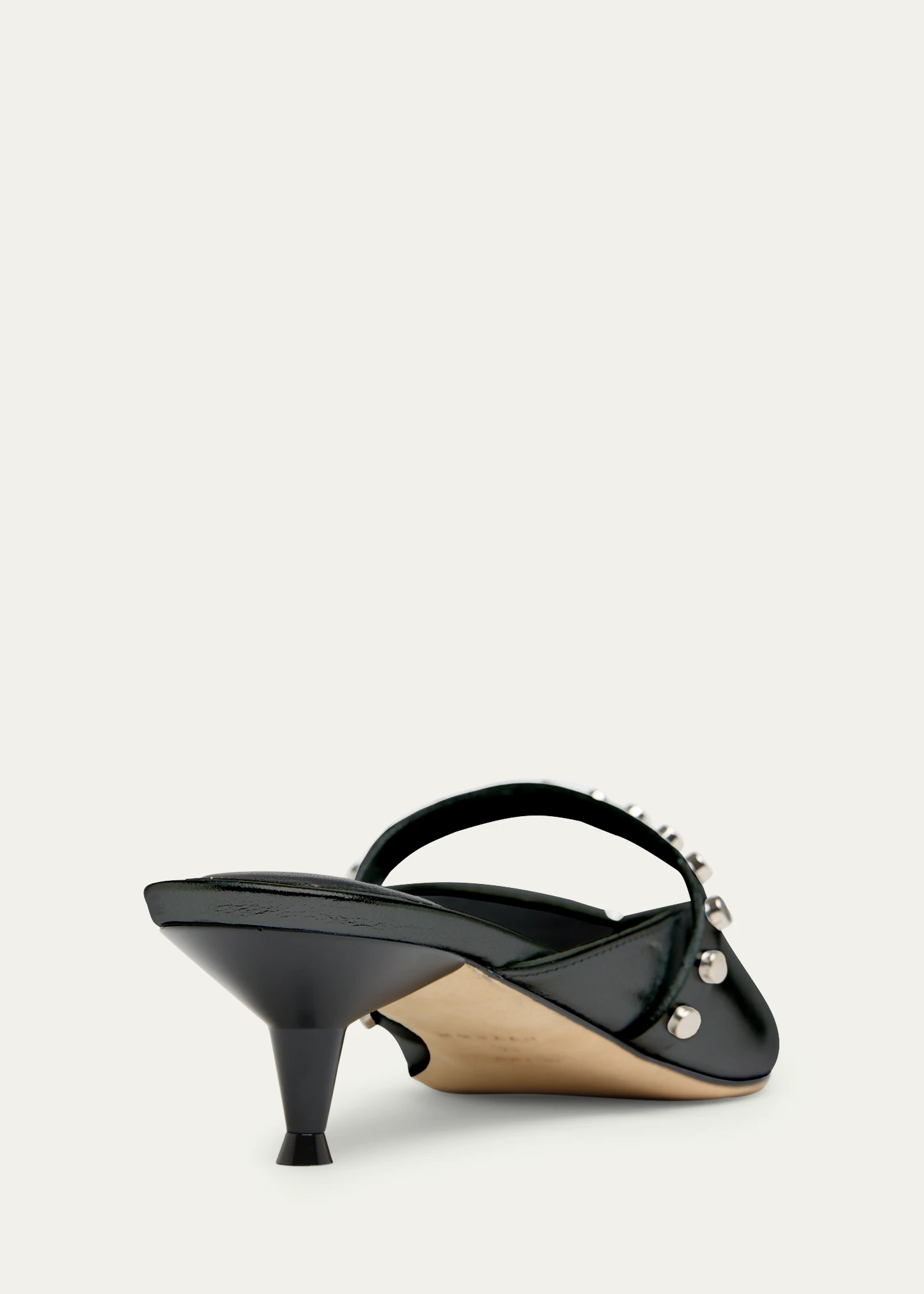 Studded Strap Mules