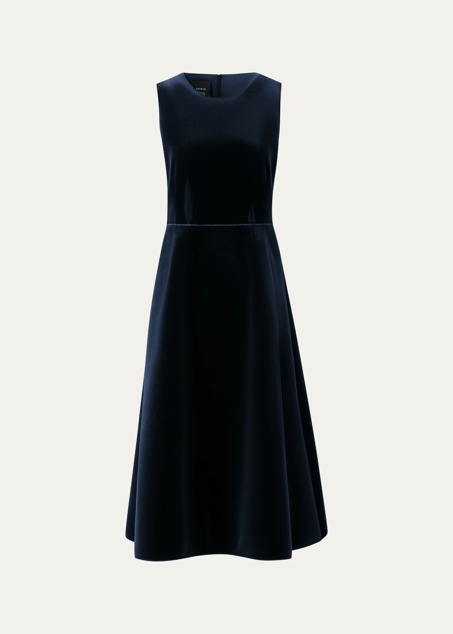 Sleeveless Velvet Midi Cocktail Dress 6 Sleeveless Velvet Midi Cocktail Dress