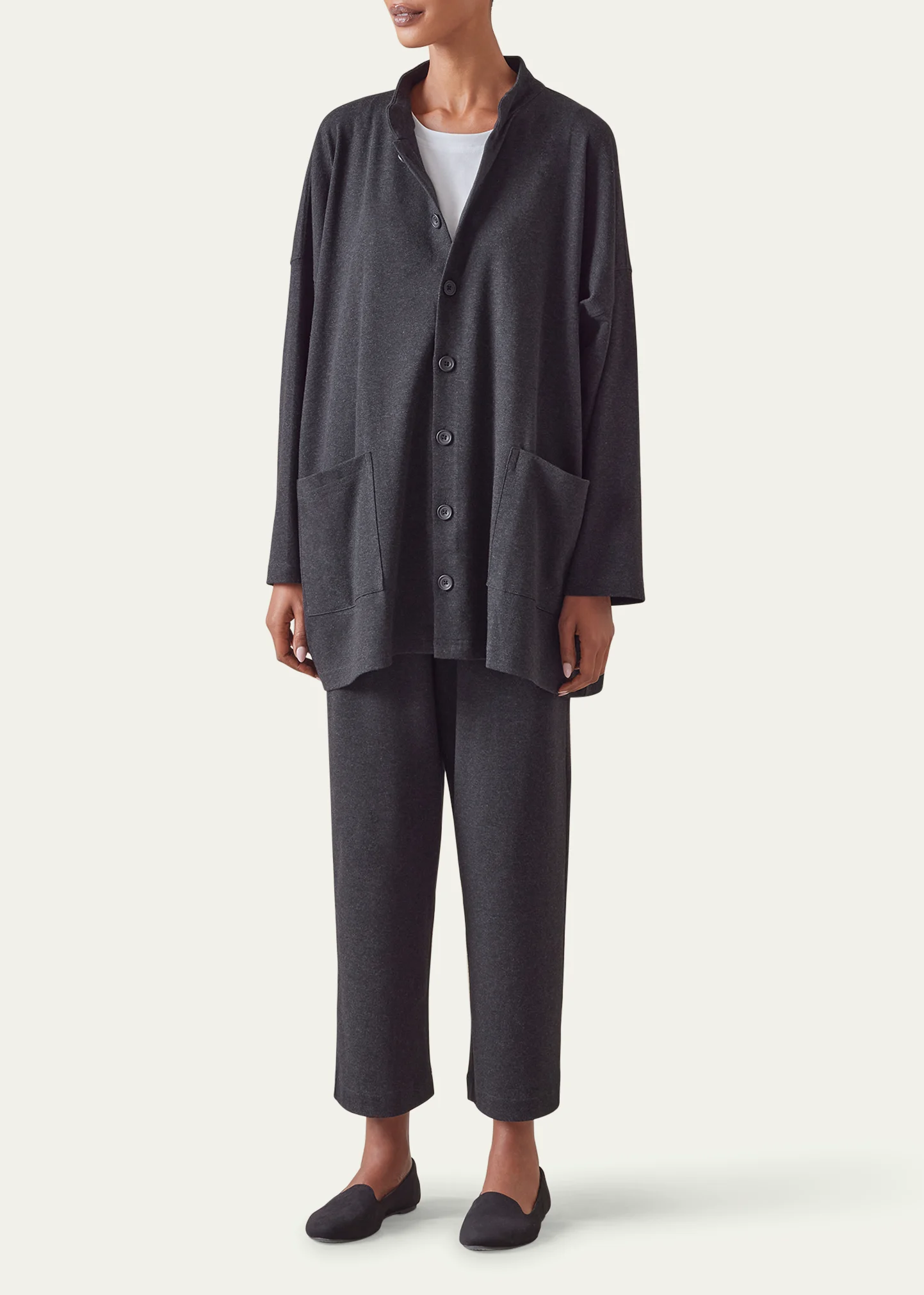 Mandarin Jacket (Long Length)