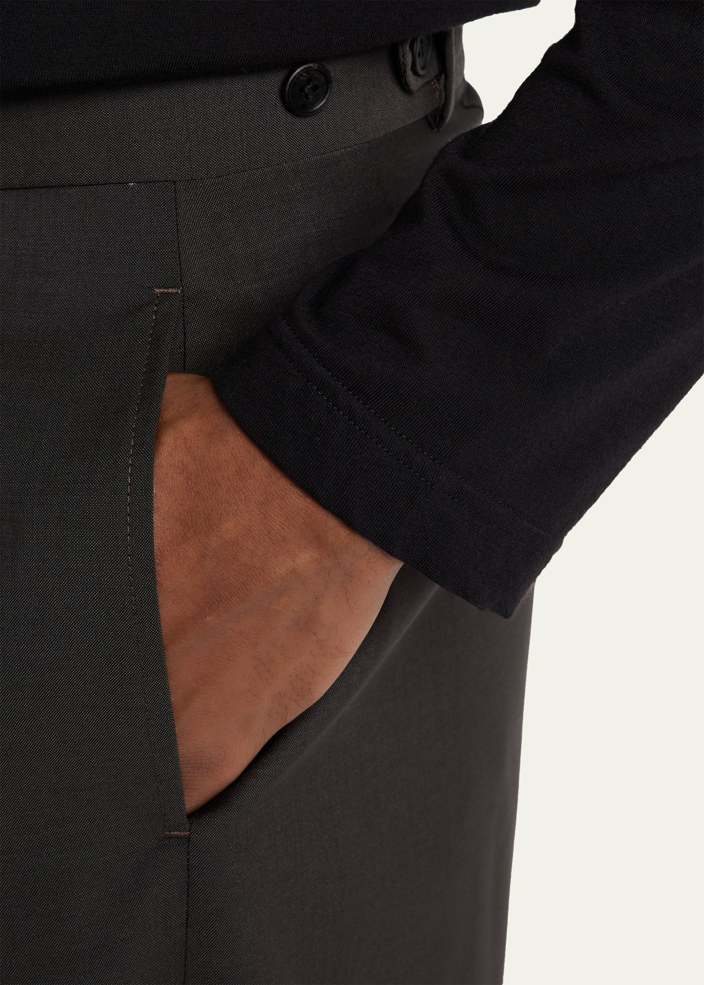 Men's Wool and Cashmere Mista Pants