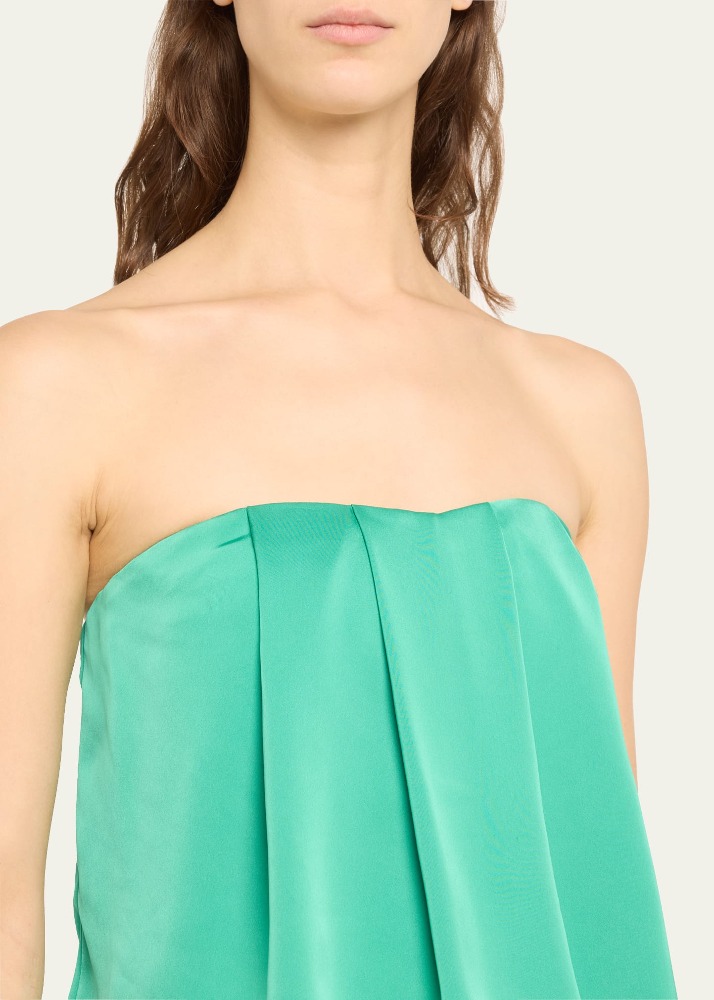 Kennedi Strapless Cropped Blouse