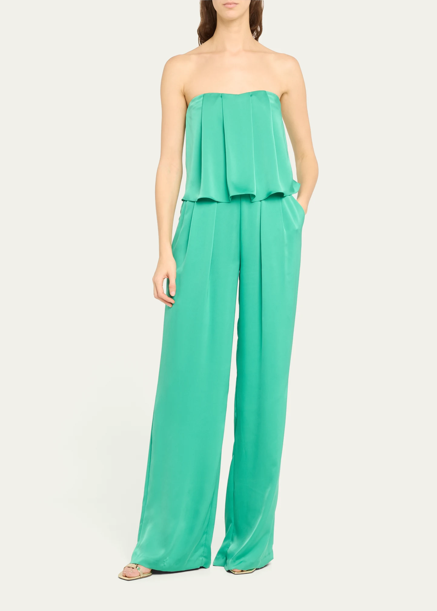 Kennedi Strapless Cropped Blouse