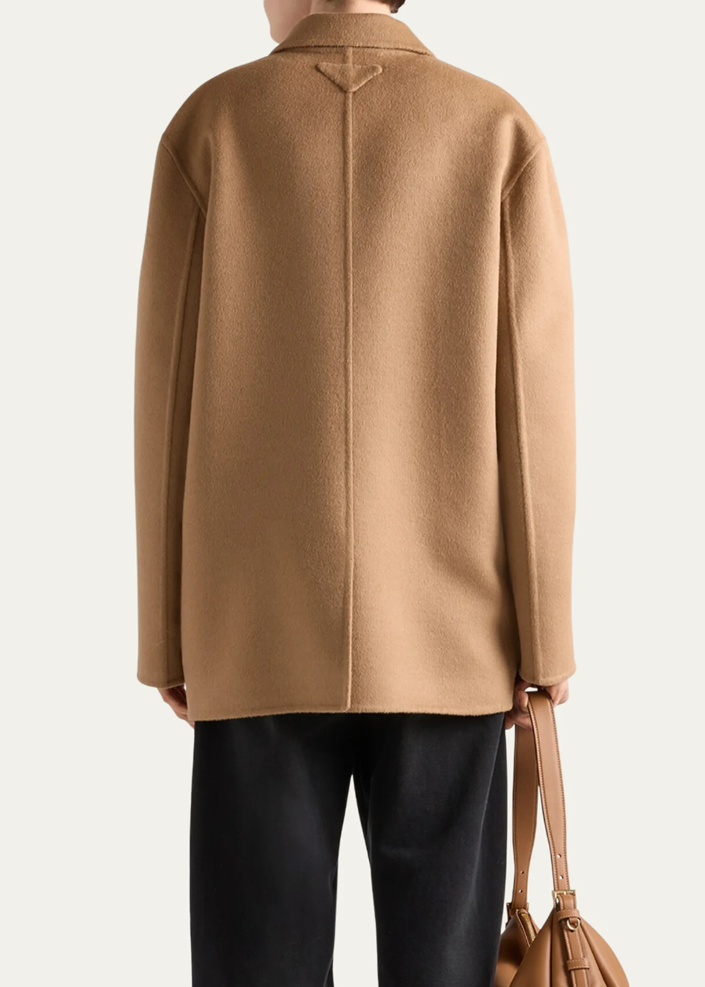 Double-Breasted Cashgora Jacket