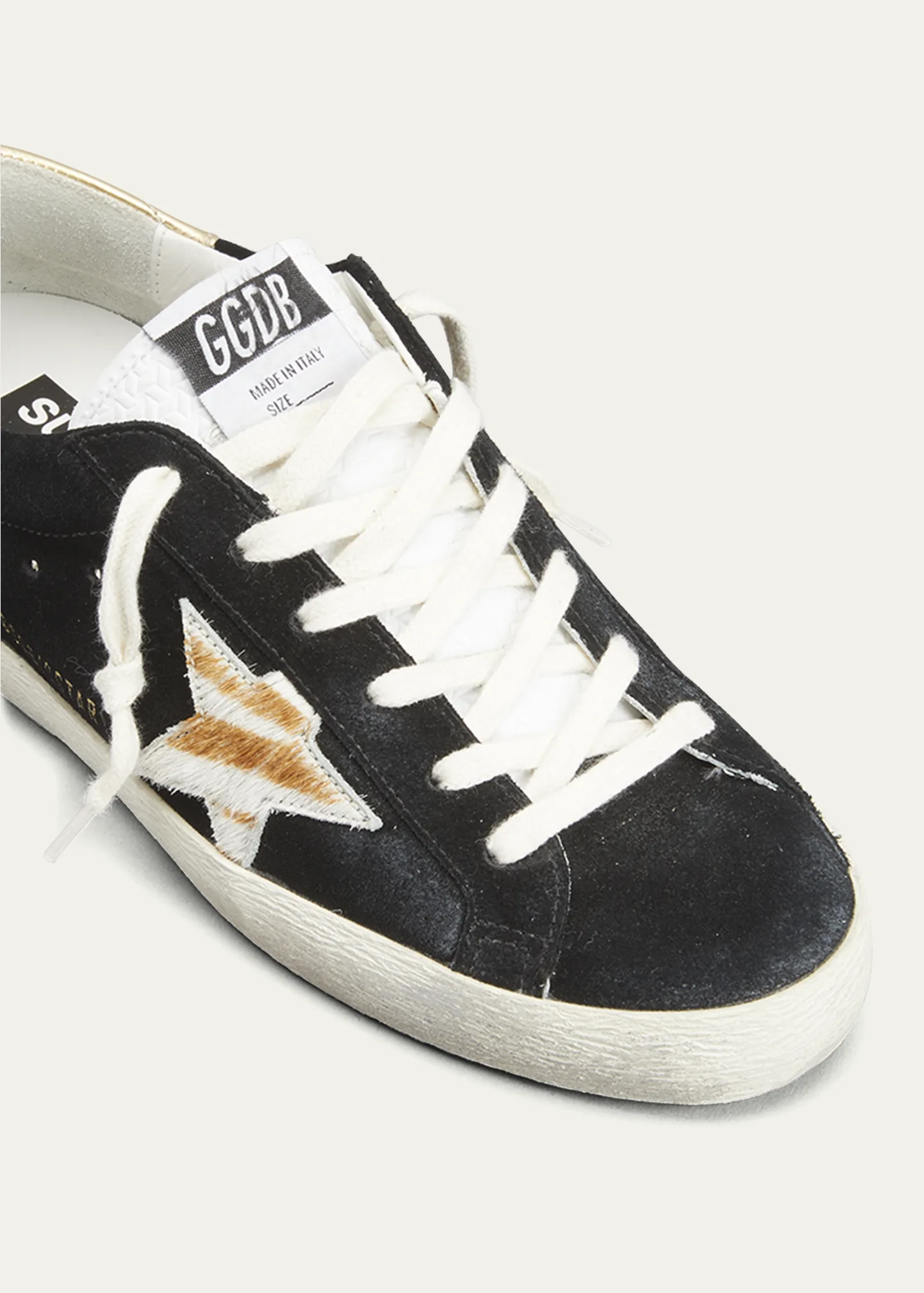 Superstar Mixed Zebra Low-Top Sneakers