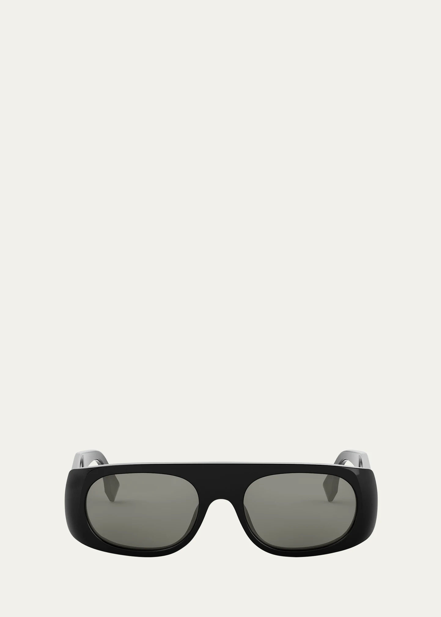 Men's Signature Acetate and Nylon Rectangle Sunglasses 1 Men's Signature Acetate and Nylon Rectangle Sunglasses